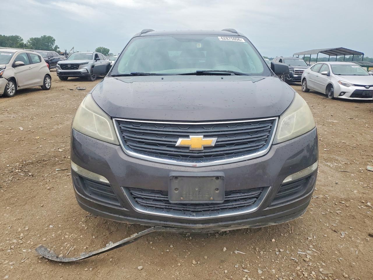 2014 Chevrolet Traverse Ls Black vin: 1GNKVFED3EJ245747