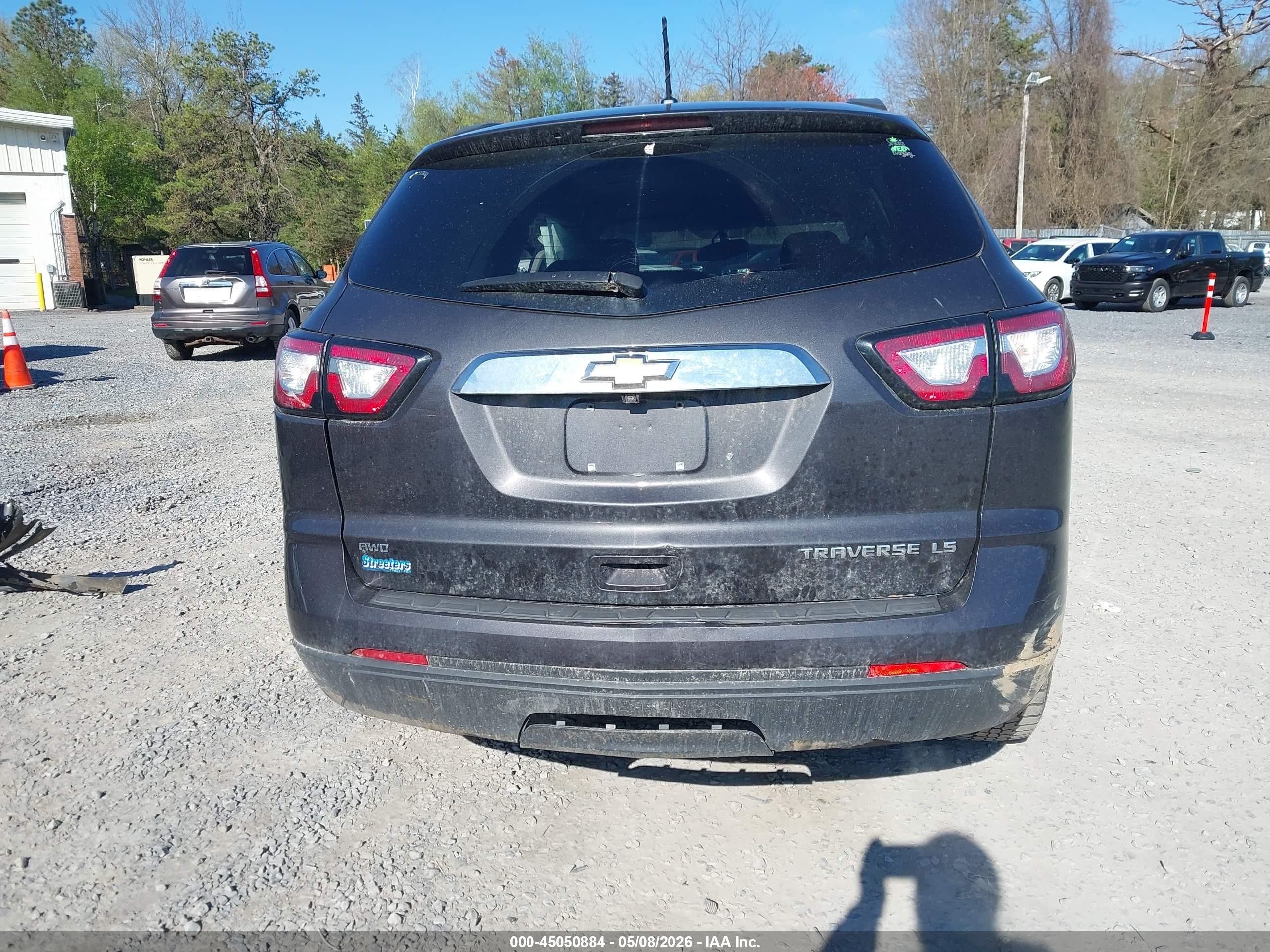 2014 Chevrolet Traverse Ls Черный vin: 1GNKVFED5EJ209882