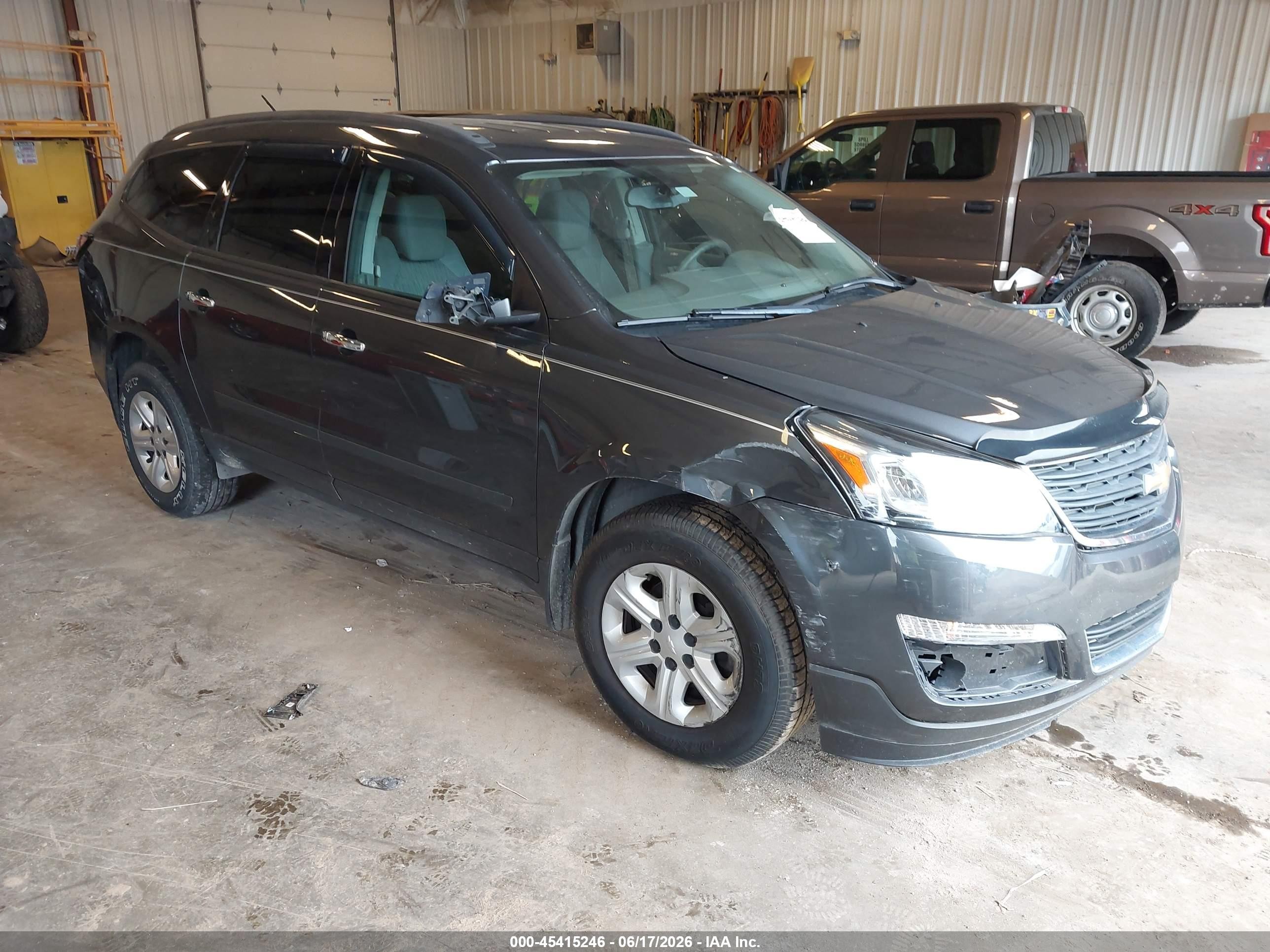 2013 Chevrolet Traverse Ls Серый vin: 1GNKVFED6DJ138481