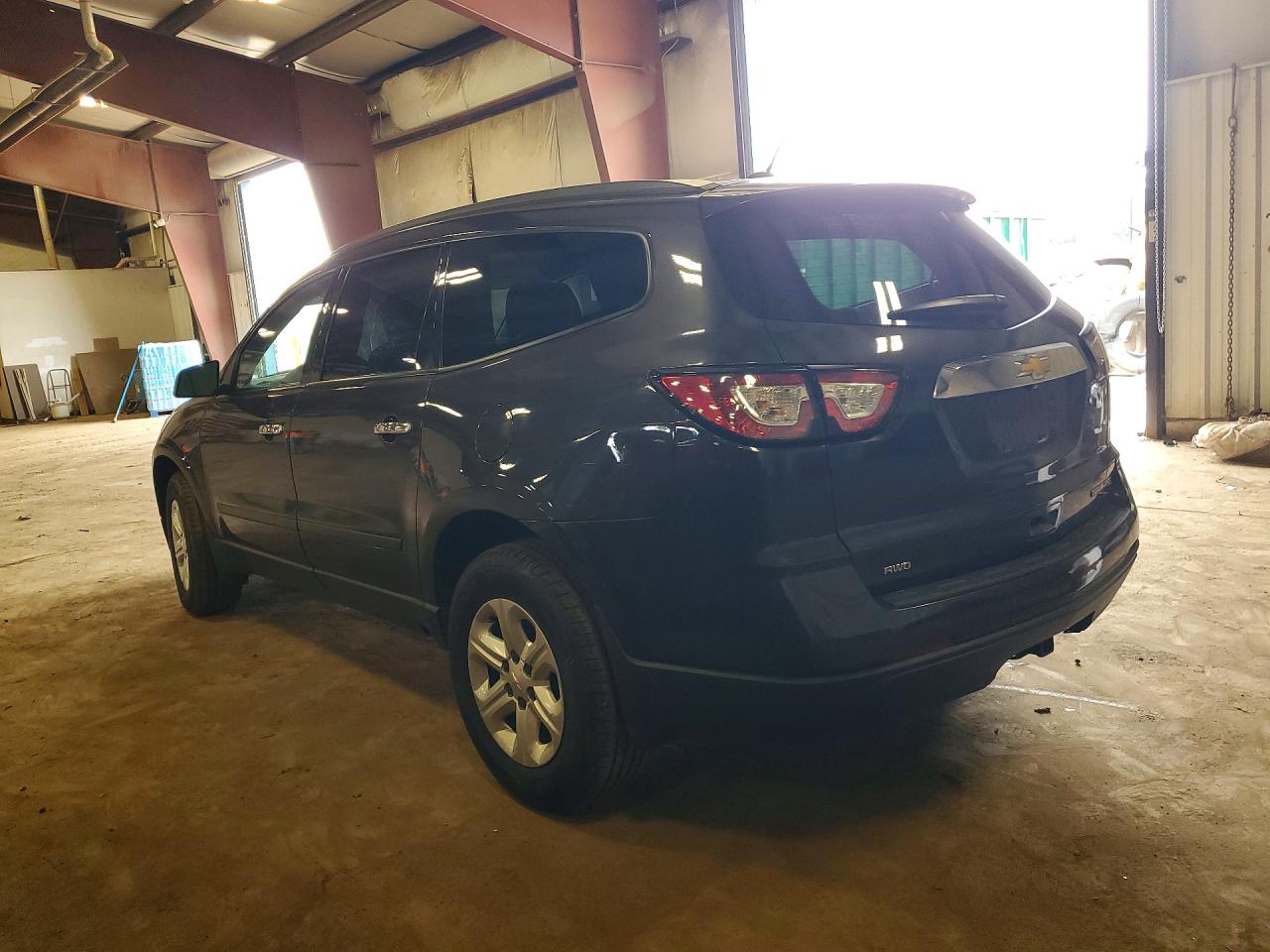 2014 Chevrolet Traverse Ls Blue vin: 1GNKVFED6EJ311448