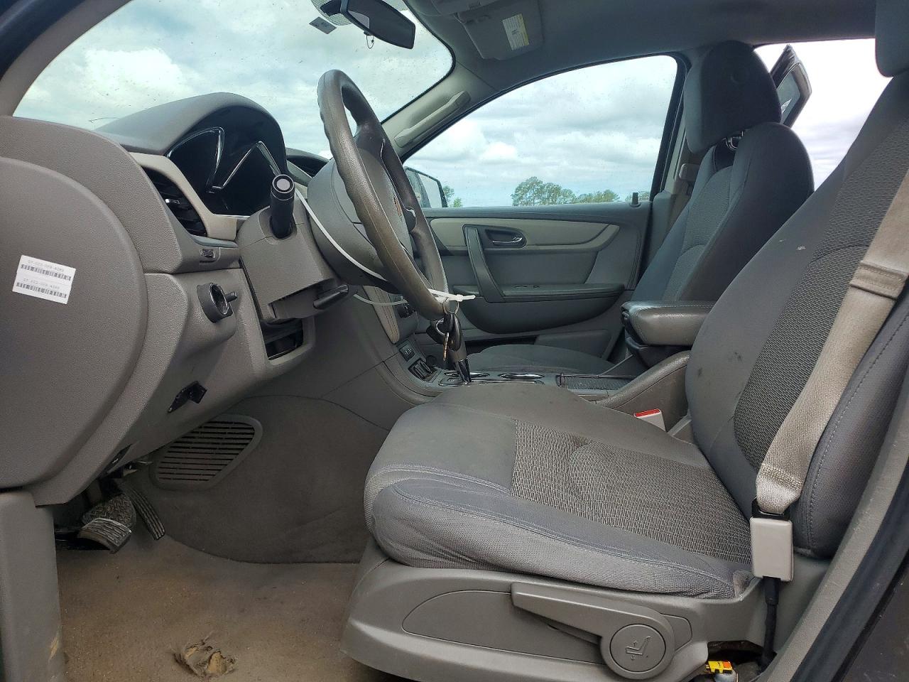 2015 Chevrolet Traverse Ls Black vin: 1GNKVFED6FJ340076