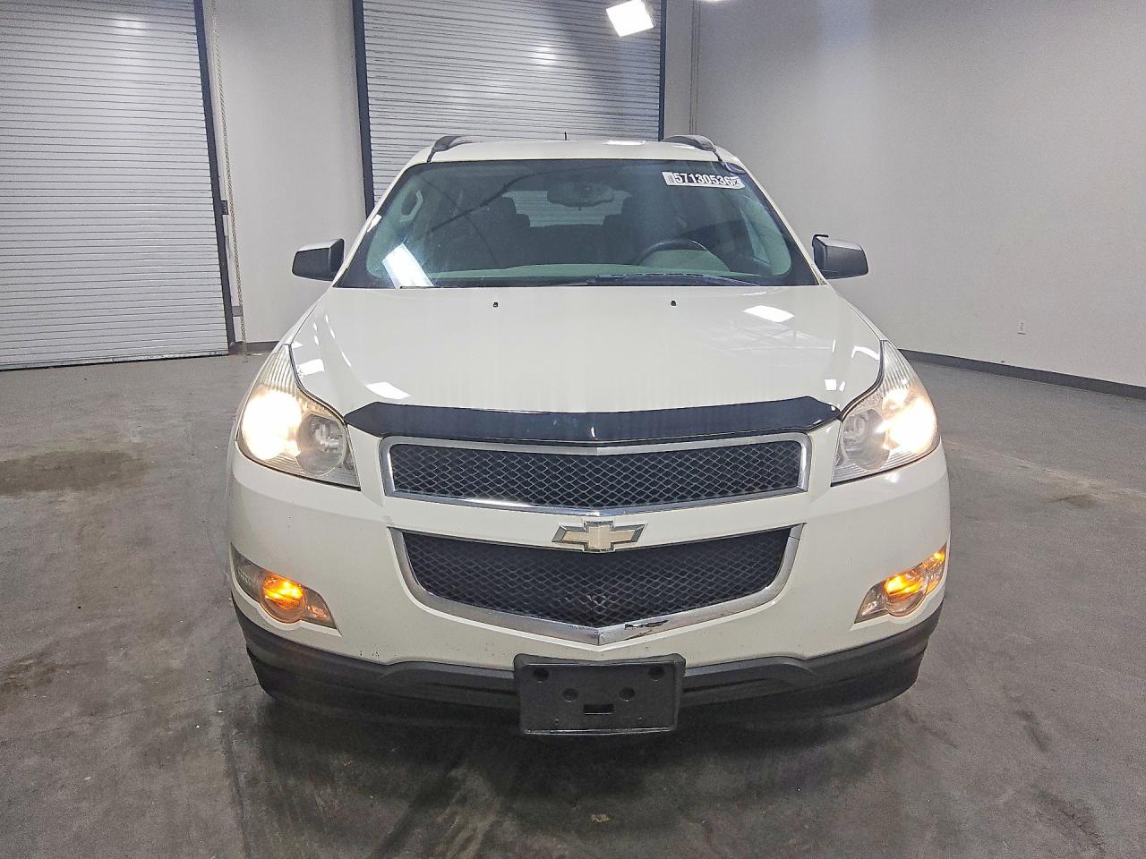 2012 Chevrolet Traverse Ls White vin: 1GNKVFED7CJ228690