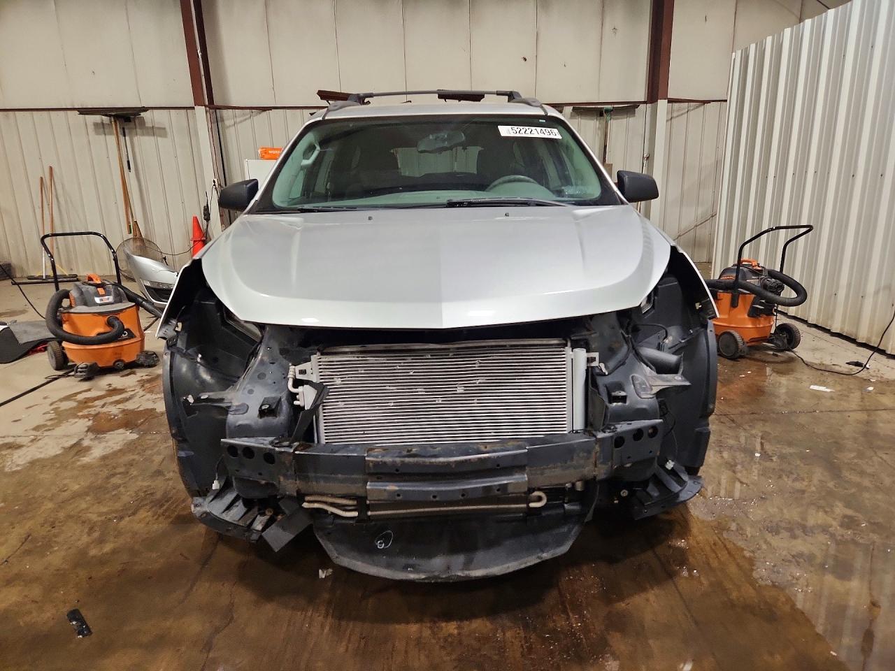 2013 Chevrolet Traverse Ls Silver vin: 1GNKVFED8DJ243278
