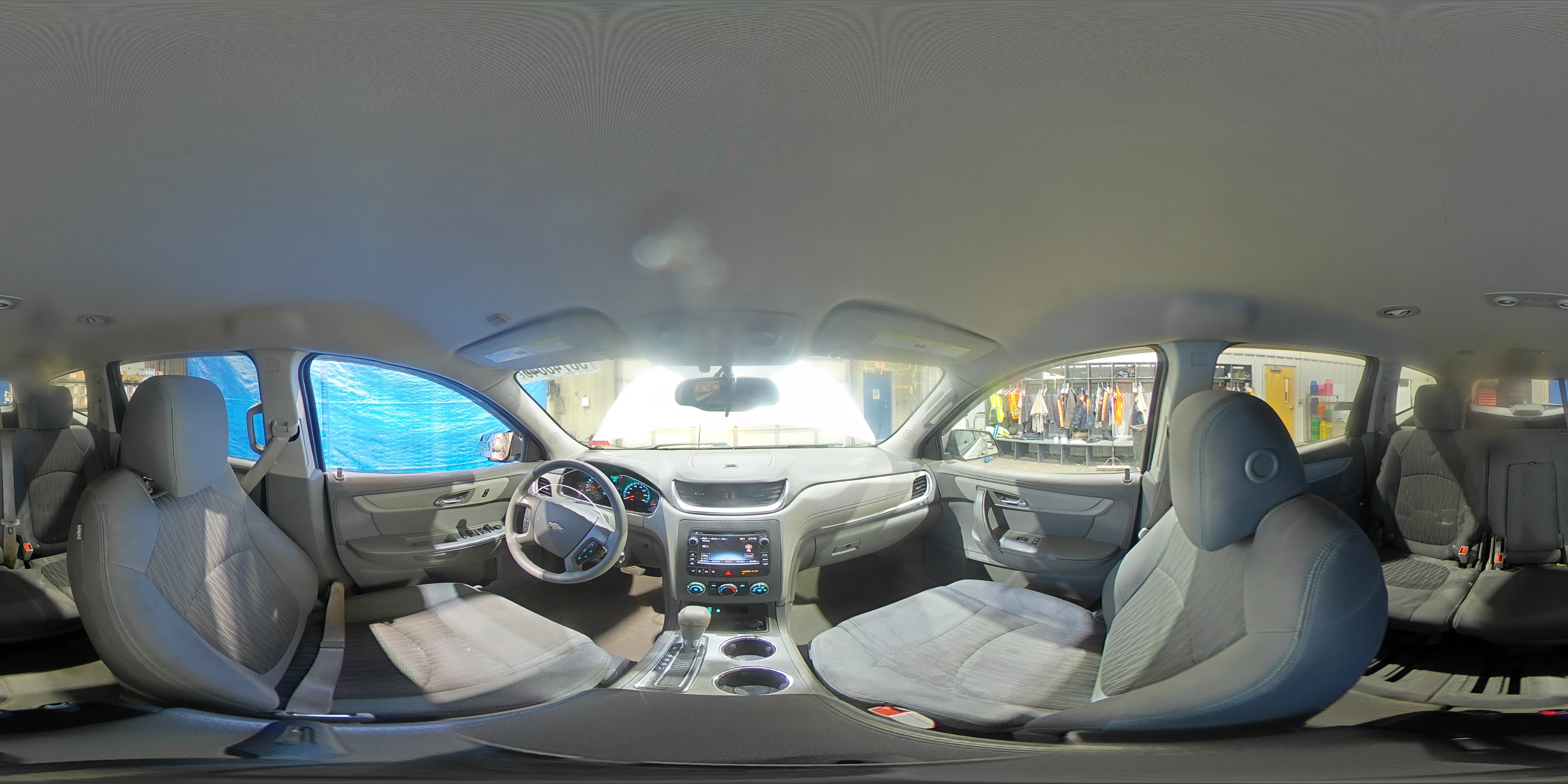 2013 Chevrolet Traverse Ls Gray vin: 1GNKVFKD0DJ210974