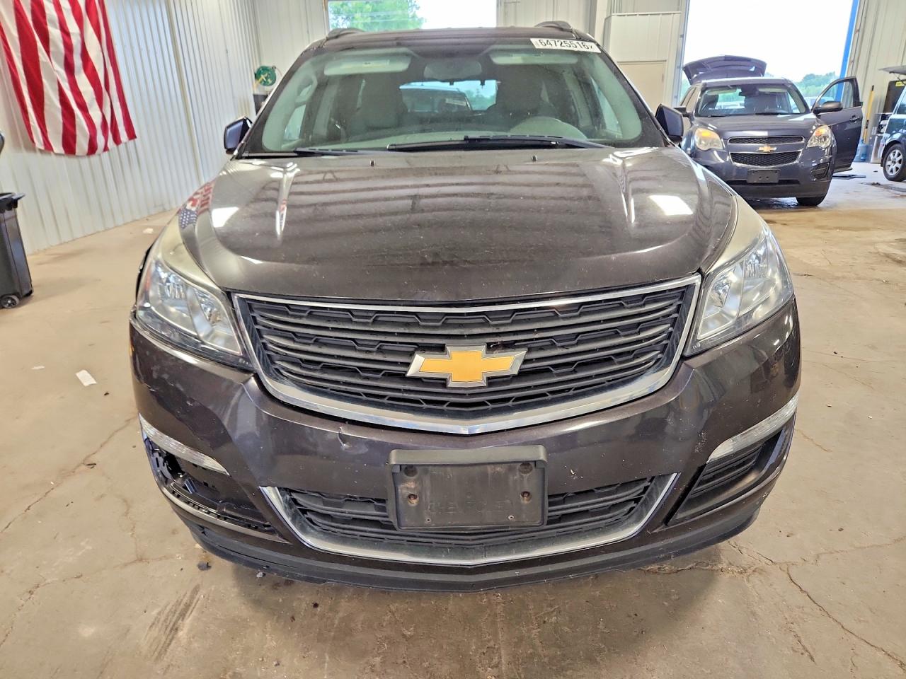 2015 Chevrolet Traverse Ls Black vin: 1GNKVFKD3FJ159232