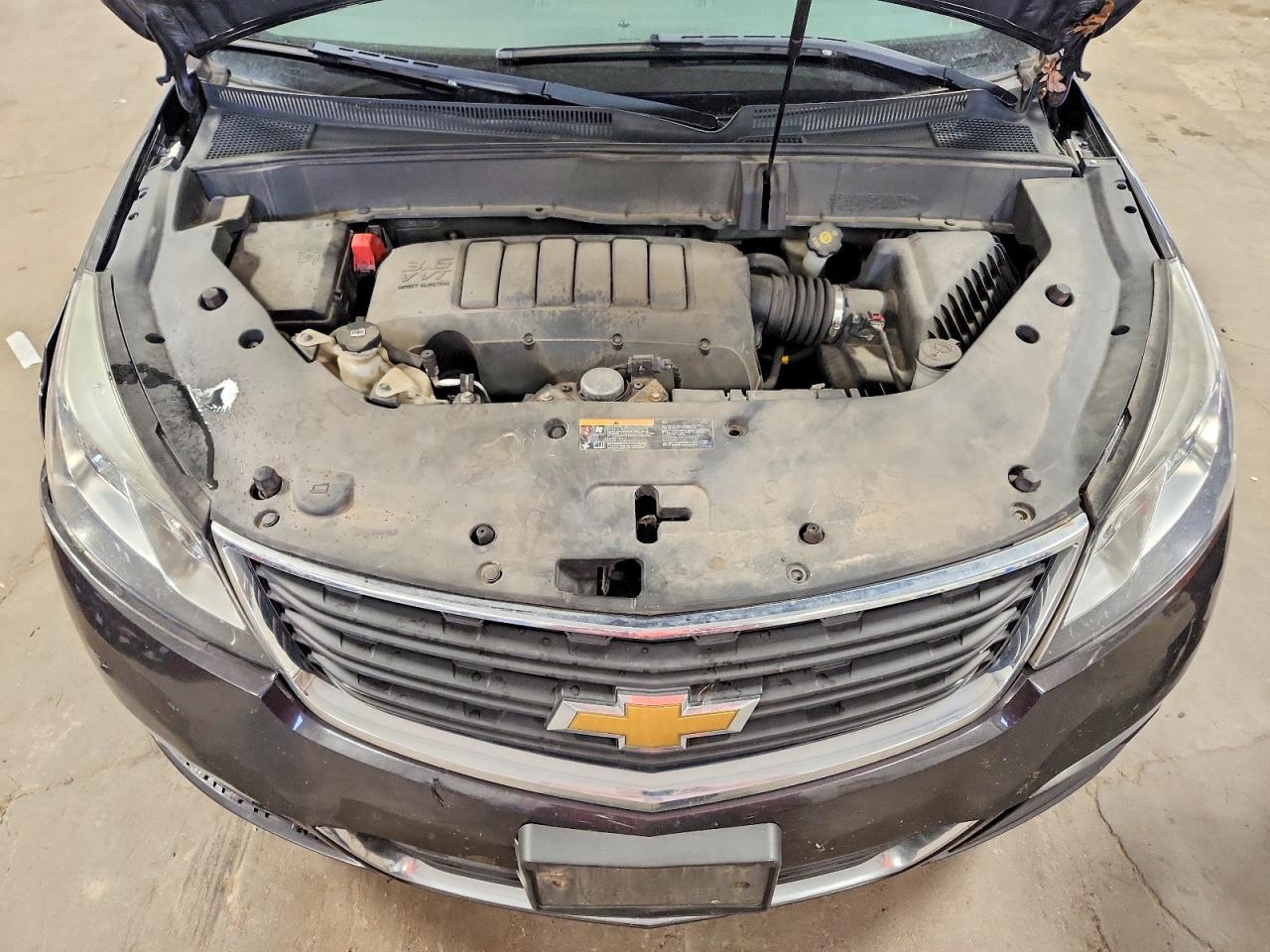 2015 Chevrolet Traverse Ls Black vin: 1GNKVFKD3FJ159232