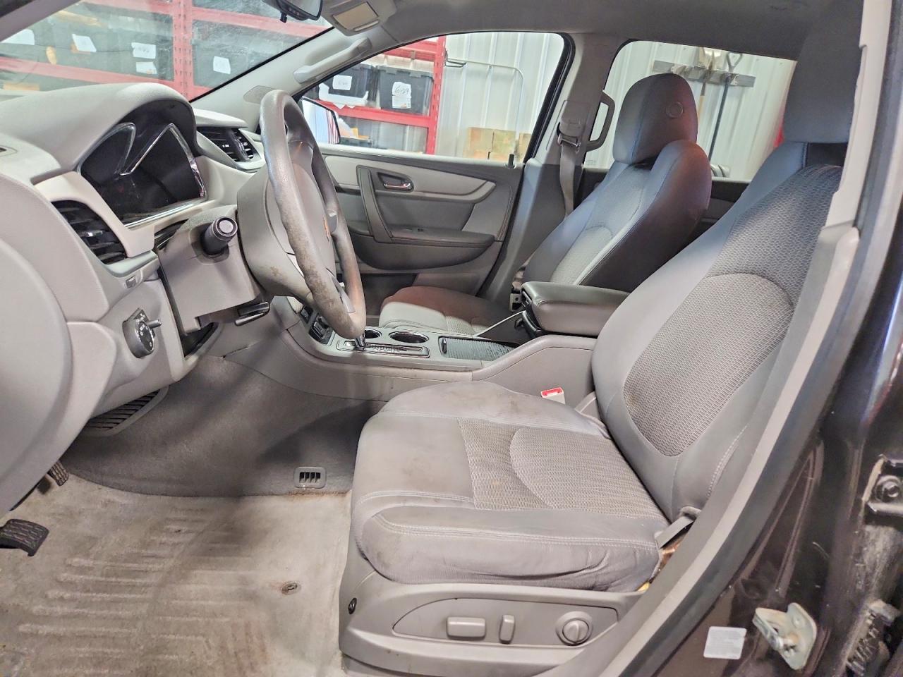 2015 Chevrolet Traverse Ls Black vin: 1GNKVFKD3FJ159232
