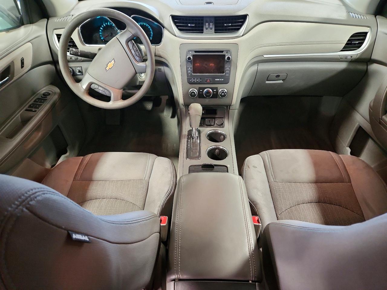 2015 Chevrolet Traverse Ls Black vin: 1GNKVFKD3FJ159232