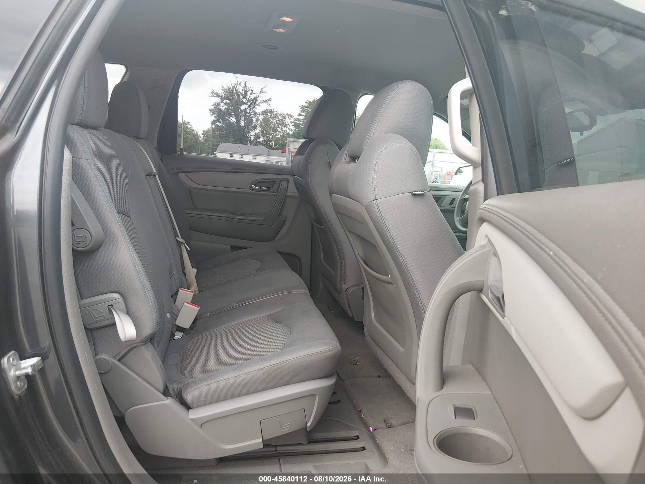 2013 Chevrolet Traverse Ls Gray vin: 1GNKVFKD4DJ266254