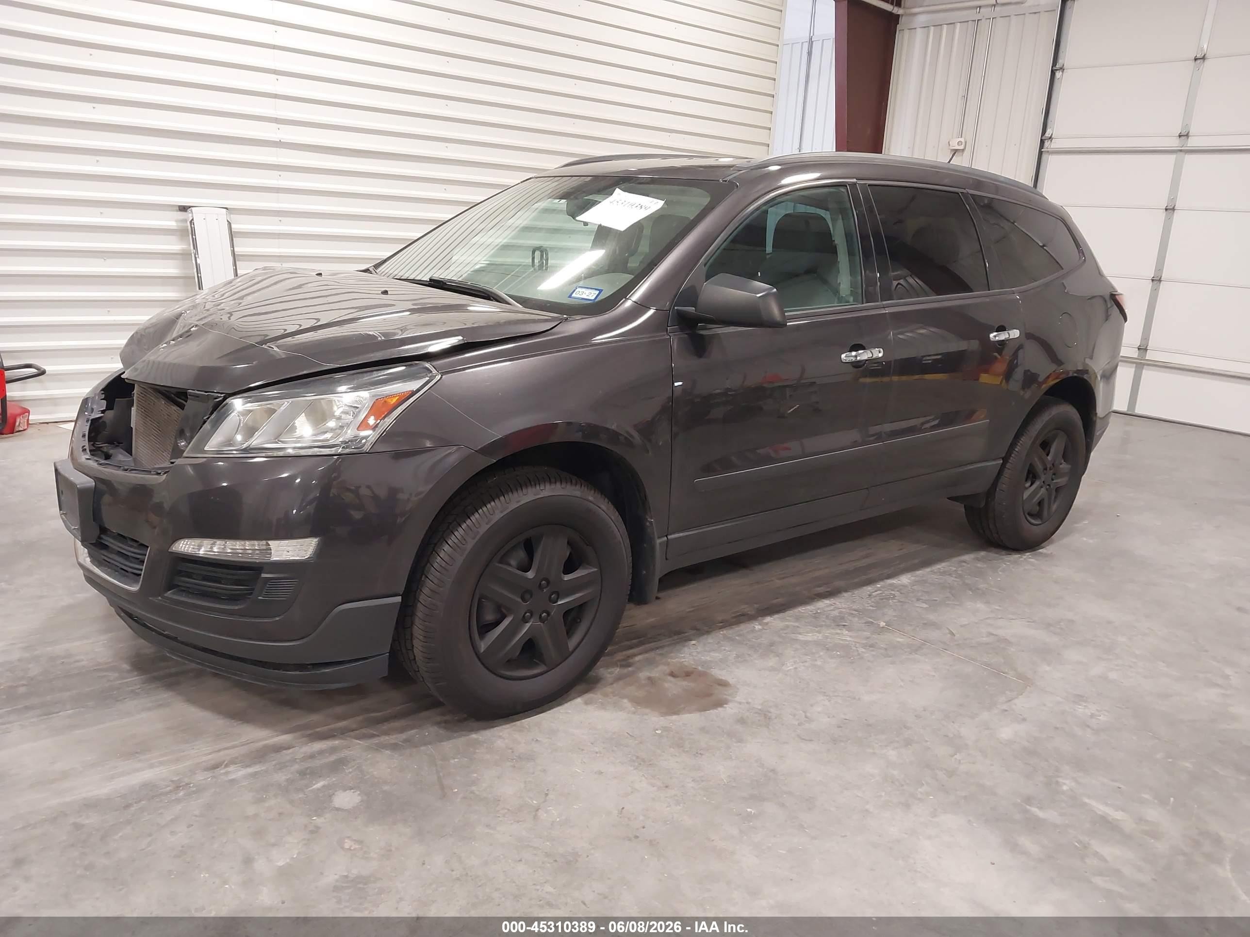 2015 Chevrolet Traverse Ls Gray vin: 1GNKVFKD4FJ183085