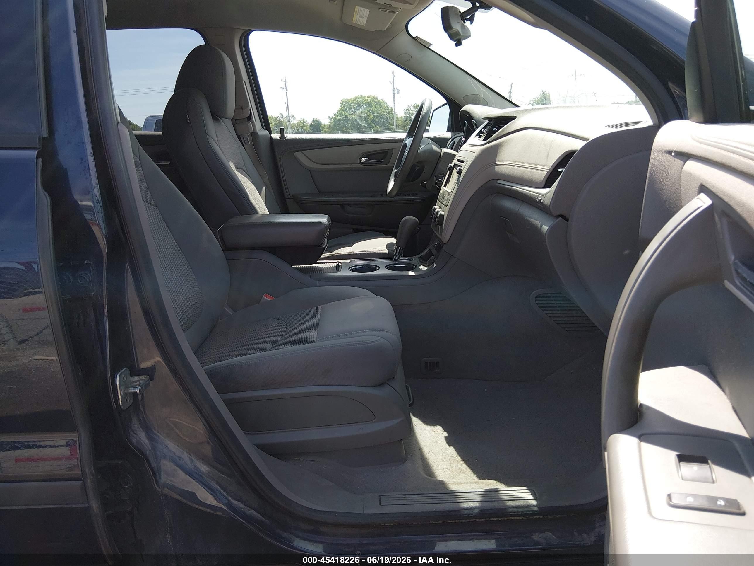 2015 Chevrolet Traverse Ls Blue vin: 1GNKVFKD8FJ135542