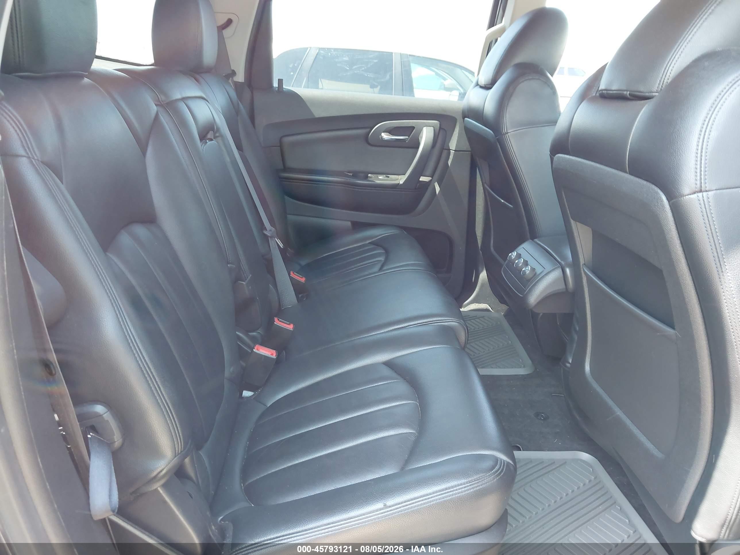 2012 Chevrolet Traverse Lt W/1lt Black vin: 1GNKVGED0CJ110292