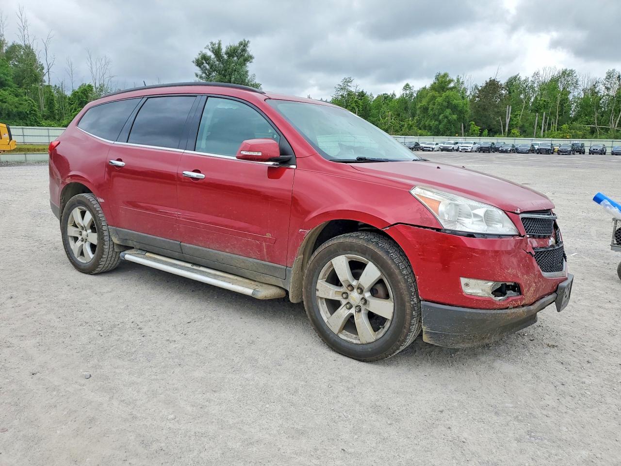 2012 Chevrolet Traverse Lt Red vin: 1GNKVGED0CJ208187
