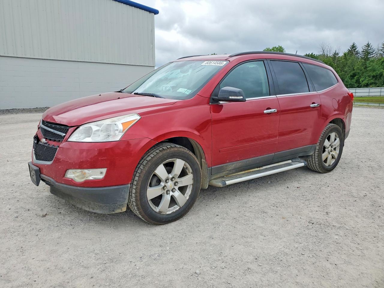 2012 Chevrolet Traverse Lt Red vin: 1GNKVGED0CJ208187