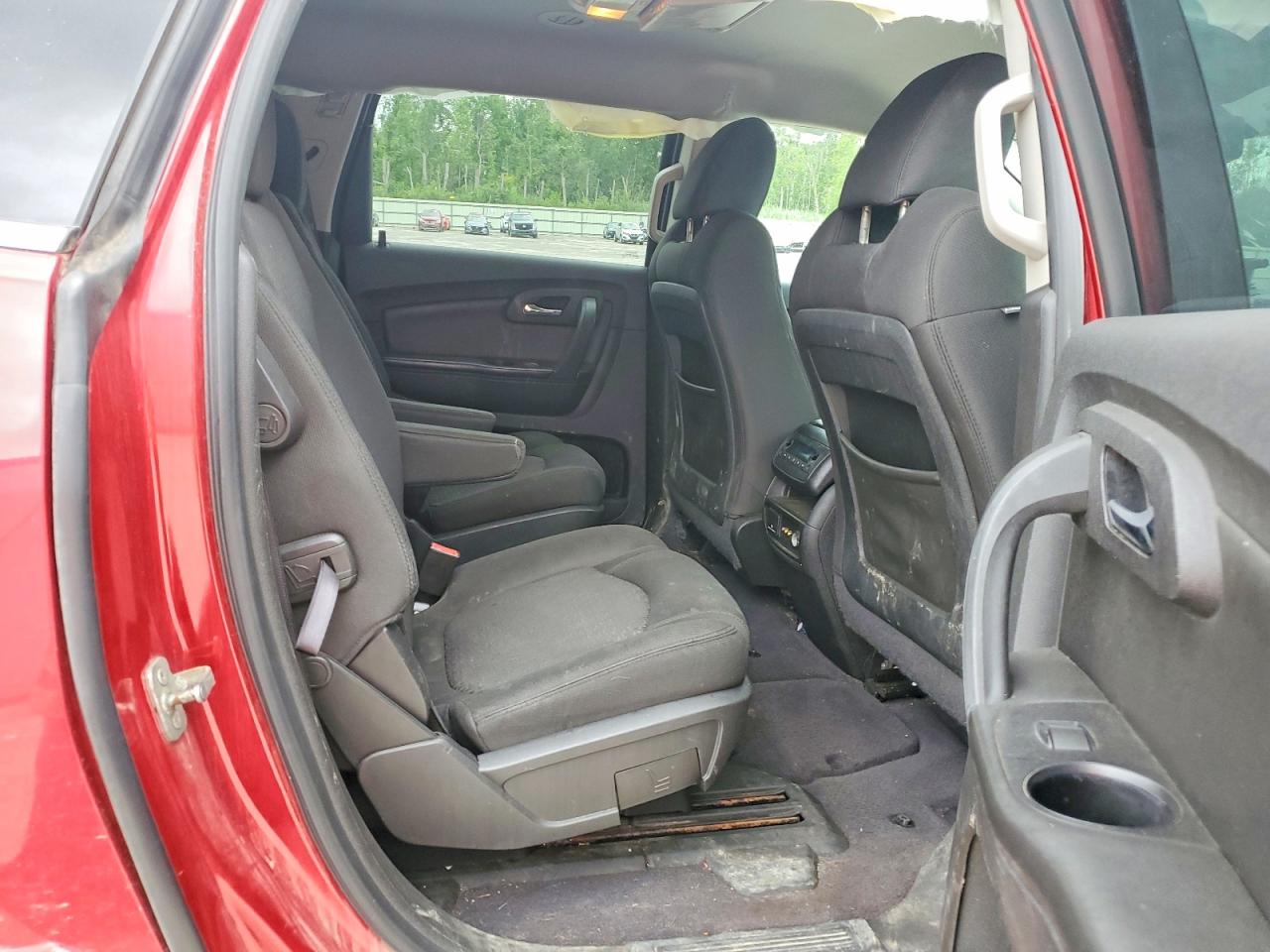 2012 Chevrolet Traverse Lt Red vin: 1GNKVGED0CJ208187