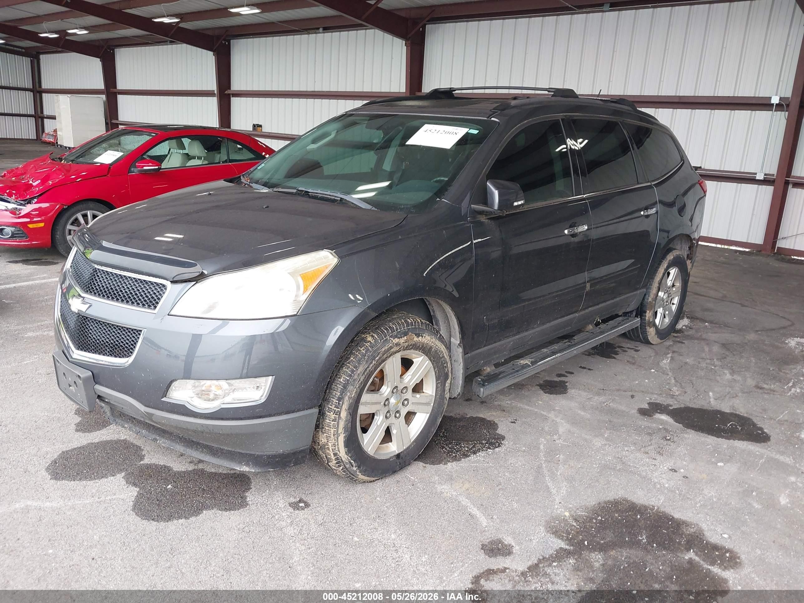 2012 Chevrolet Traverse 1lt Blue vin: 1GNKVGED0CJ418398