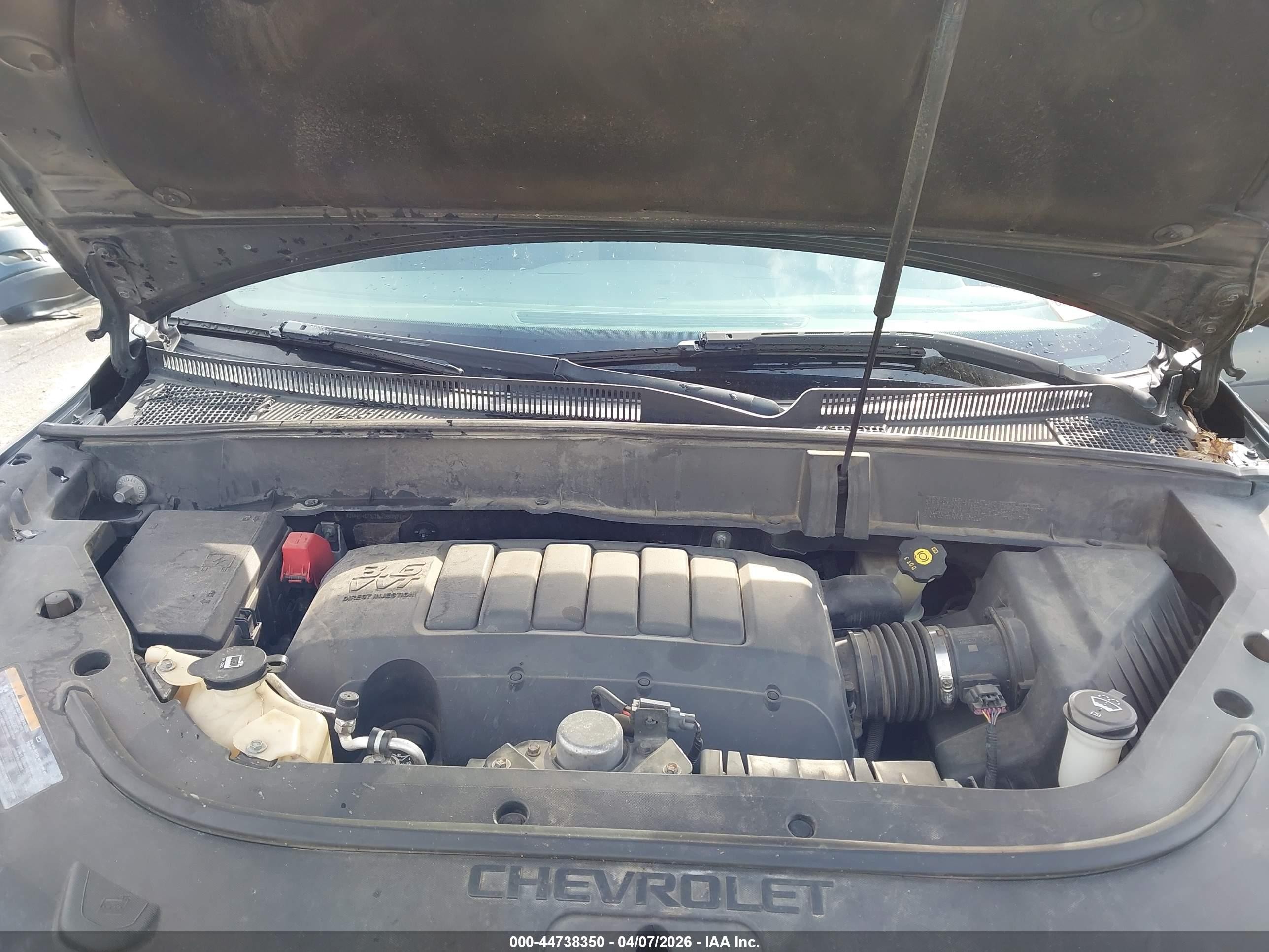 2011 Chevrolet Traverse 1lt Серый vin: 1GNKVGED1BJ200971