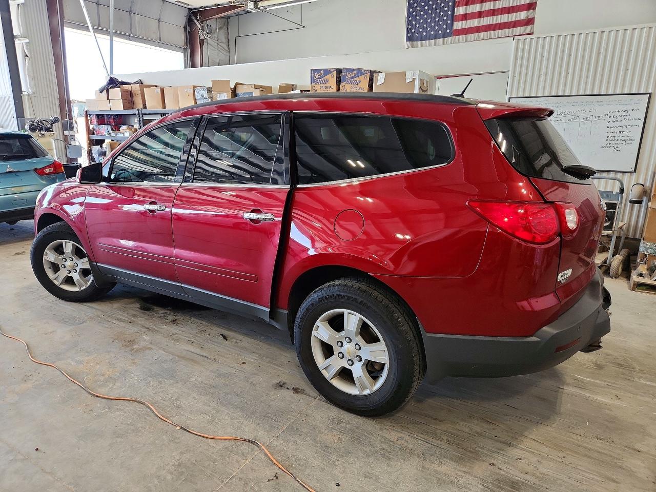 2012 Chevrolet Traverse Lt Red vin: 1GNKVGED1CJ102623