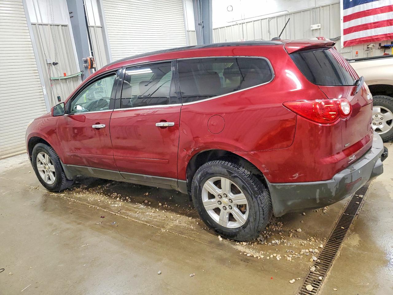 2011 Chevrolet Traverse Lt Красный vin: 1GNKVGED2BJ167334