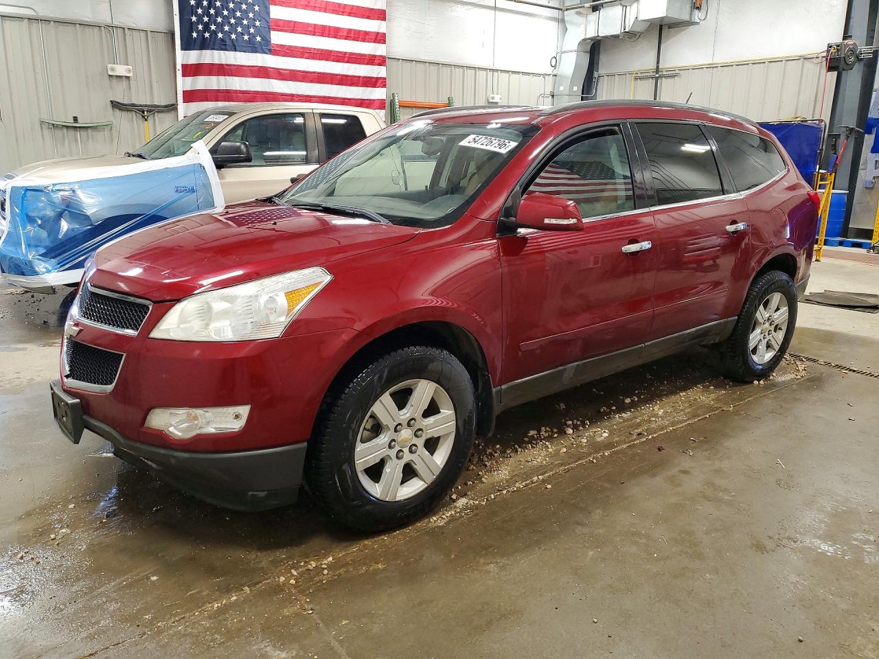 2011 Chevrolet Traverse Lt Red vin: 1GNKVGED2BJ167334