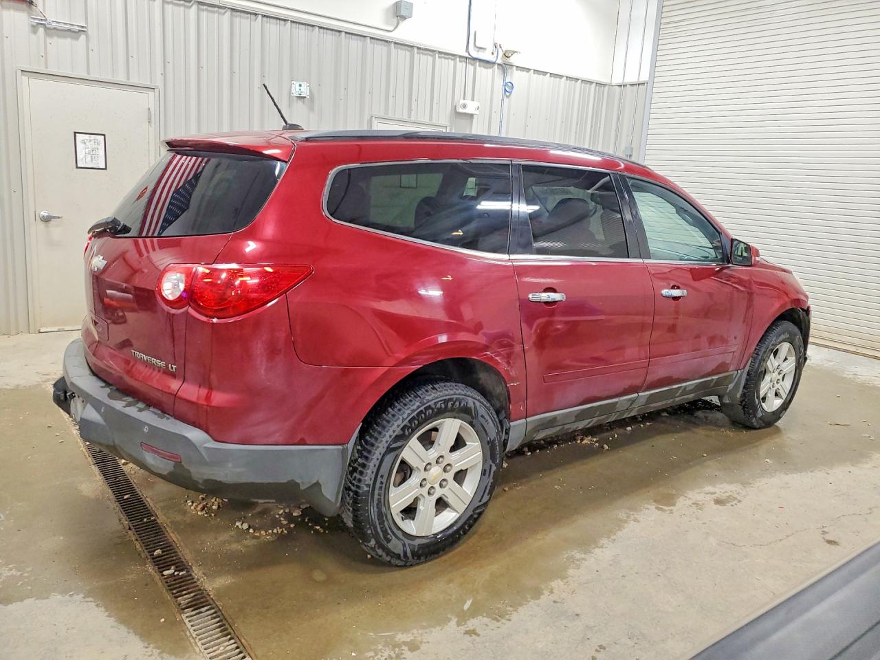 2011 Chevrolet Traverse Lt Красный vin: 1GNKVGED2BJ167334
