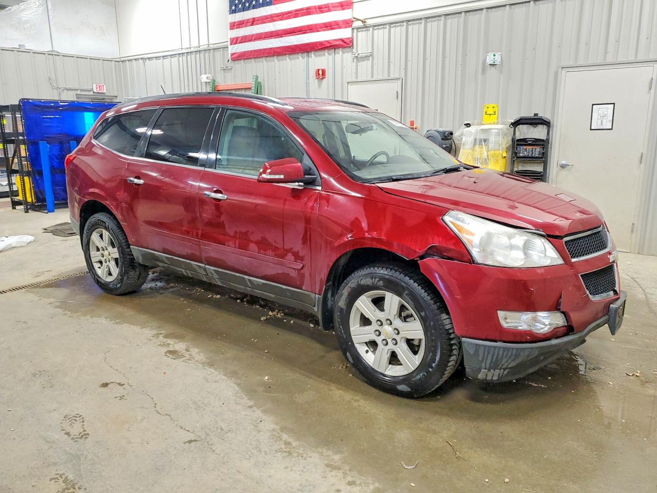 2011 Chevrolet Traverse Lt Красный vin: 1GNKVGED2BJ167334