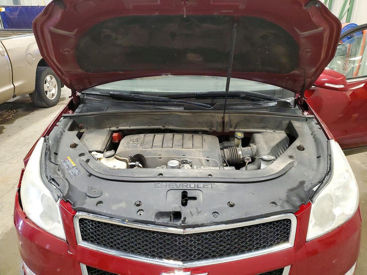 2011 Chevrolet Traverse Lt Красный vin: 1GNKVGED2BJ167334