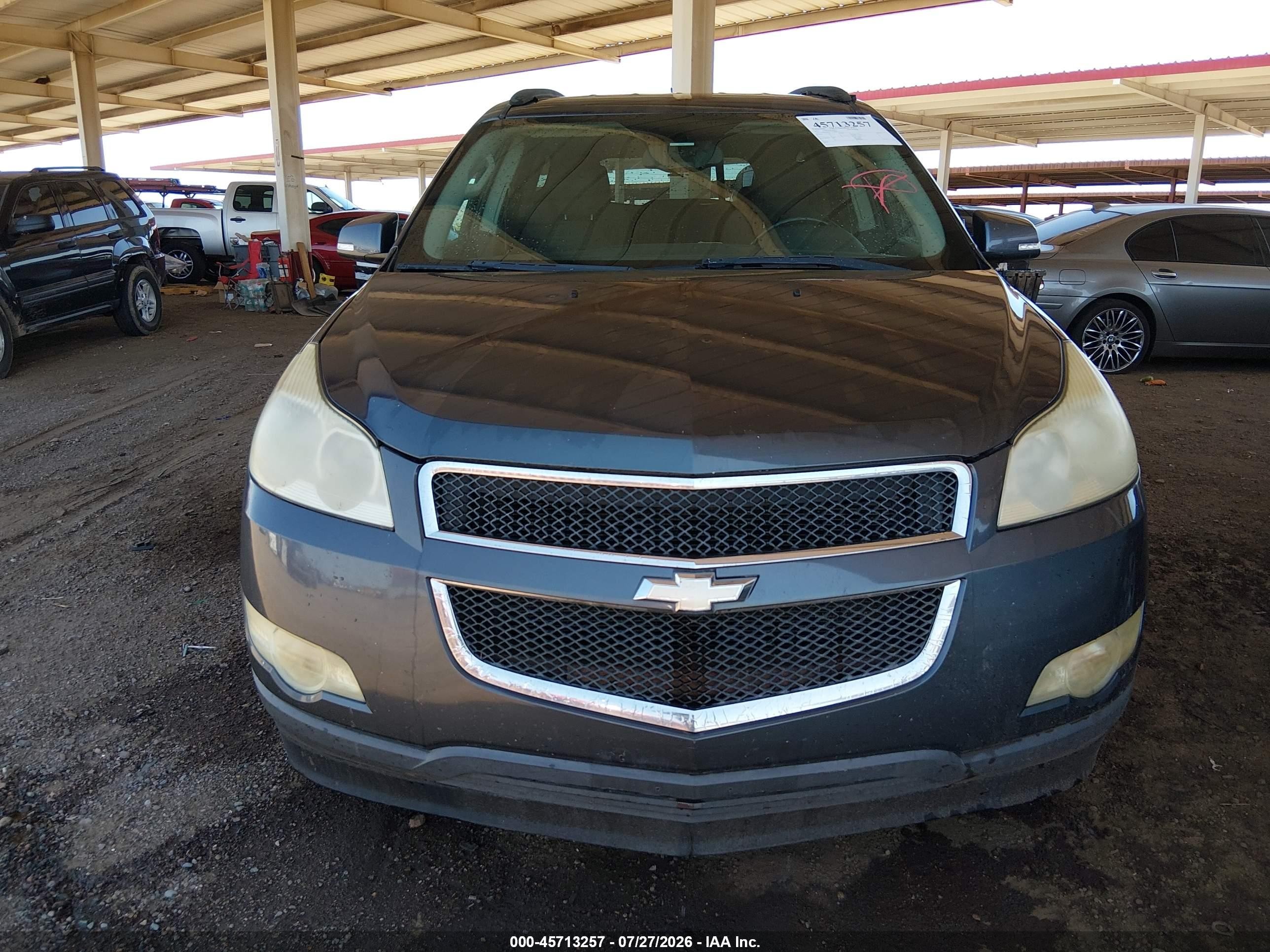 2011 Chevrolet Traverse 1lt Gray vin: 1GNKVGED2BJ239097