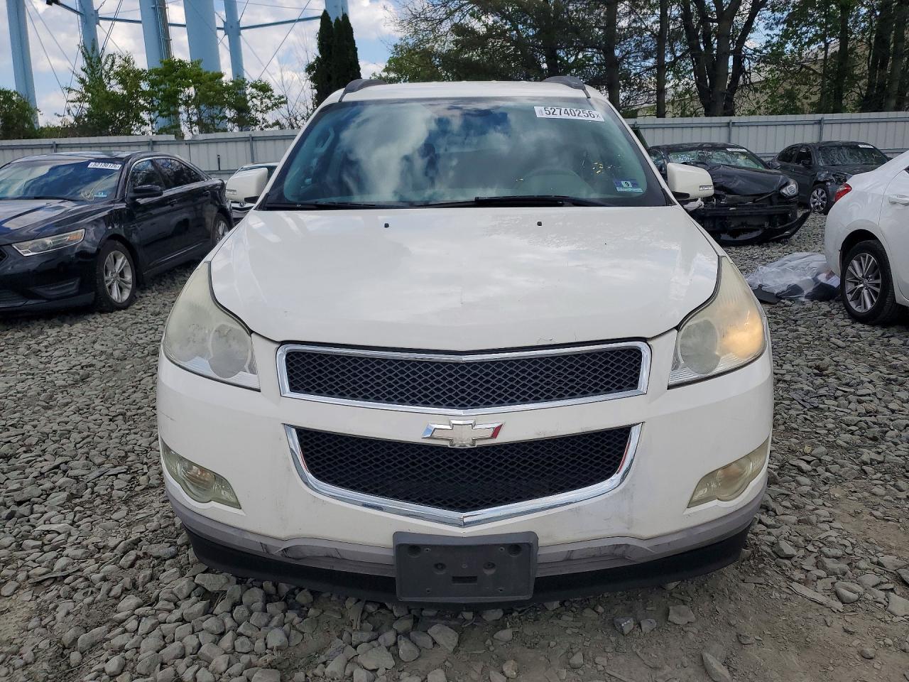 2012 Chevrolet Traverse White vin: 1GNKVGED2CJ268665