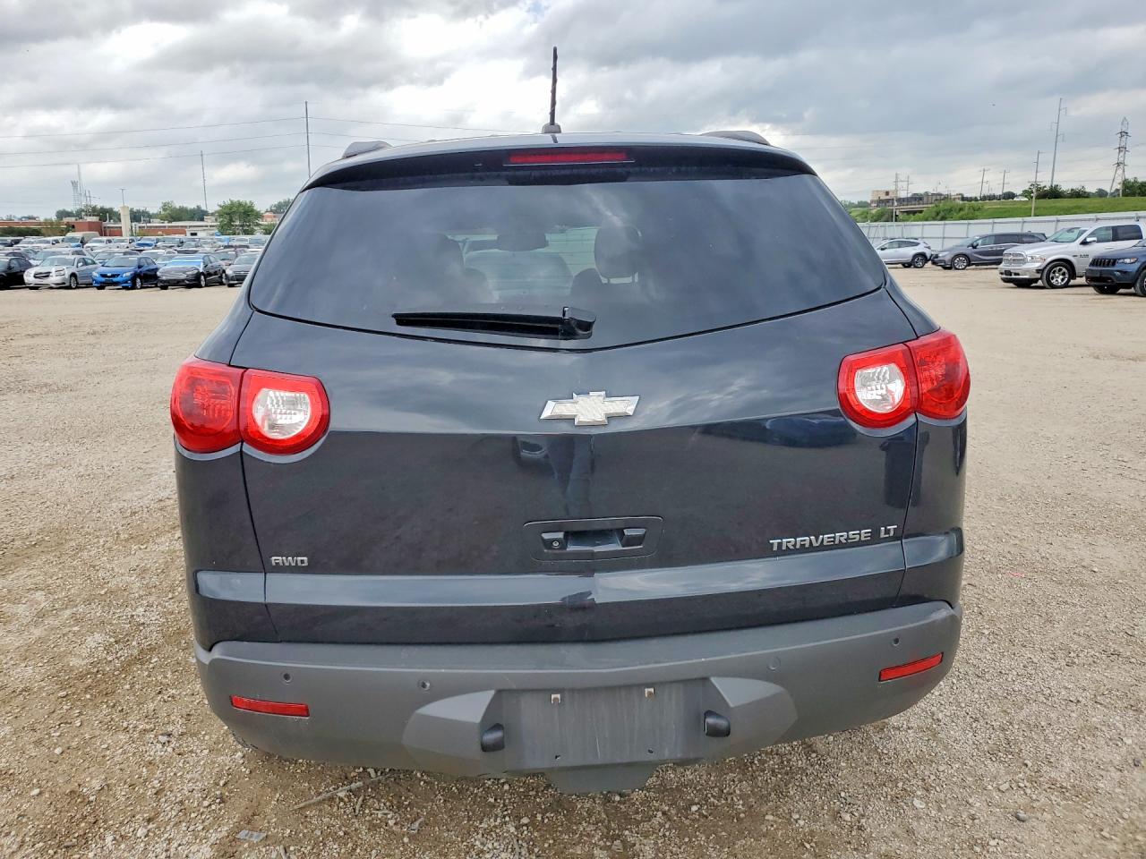 2011 Chevrolet Traverse Lt Black vin: 1GNKVGED3BJ114383