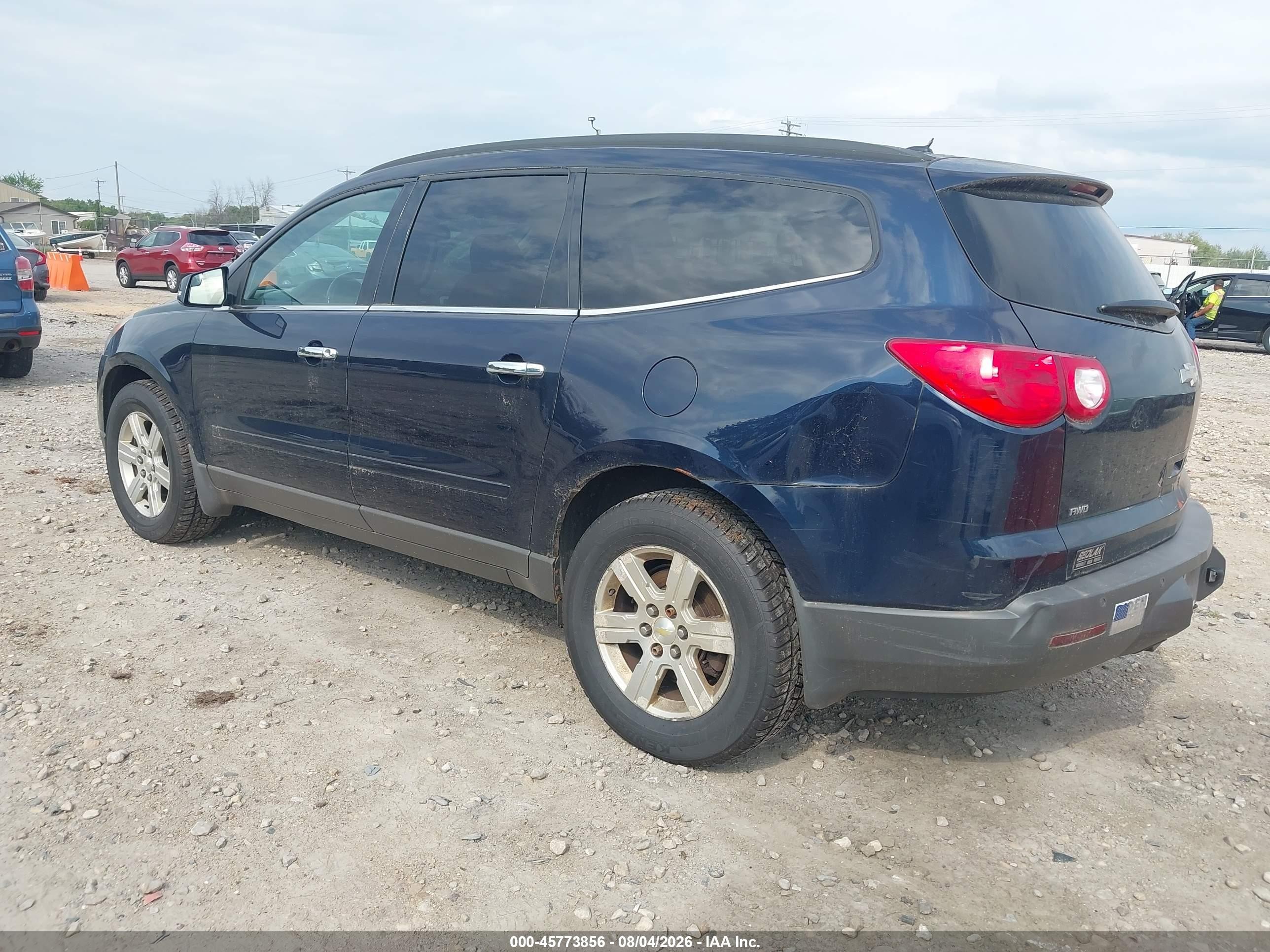 2011 Chevrolet Traverse 1lt Dark Blue vin: 1GNKVGED3BJ191593