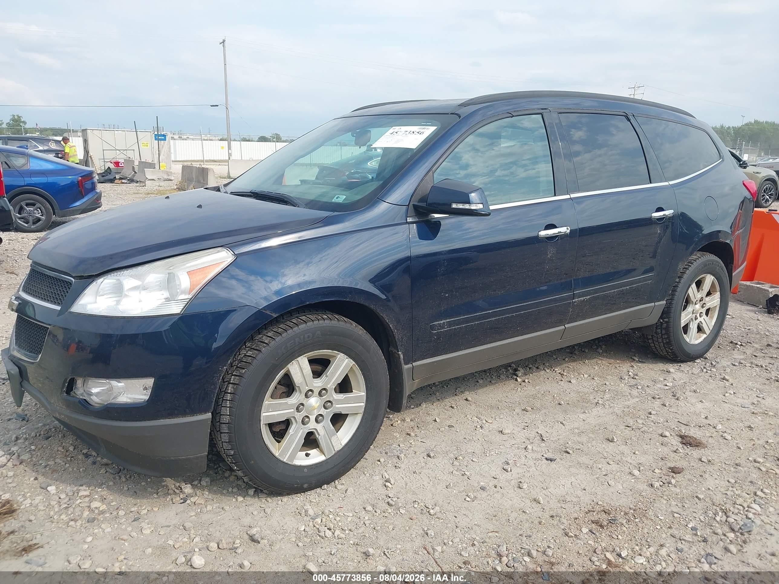 2011 Chevrolet Traverse 1lt Dark Blue vin: 1GNKVGED3BJ191593