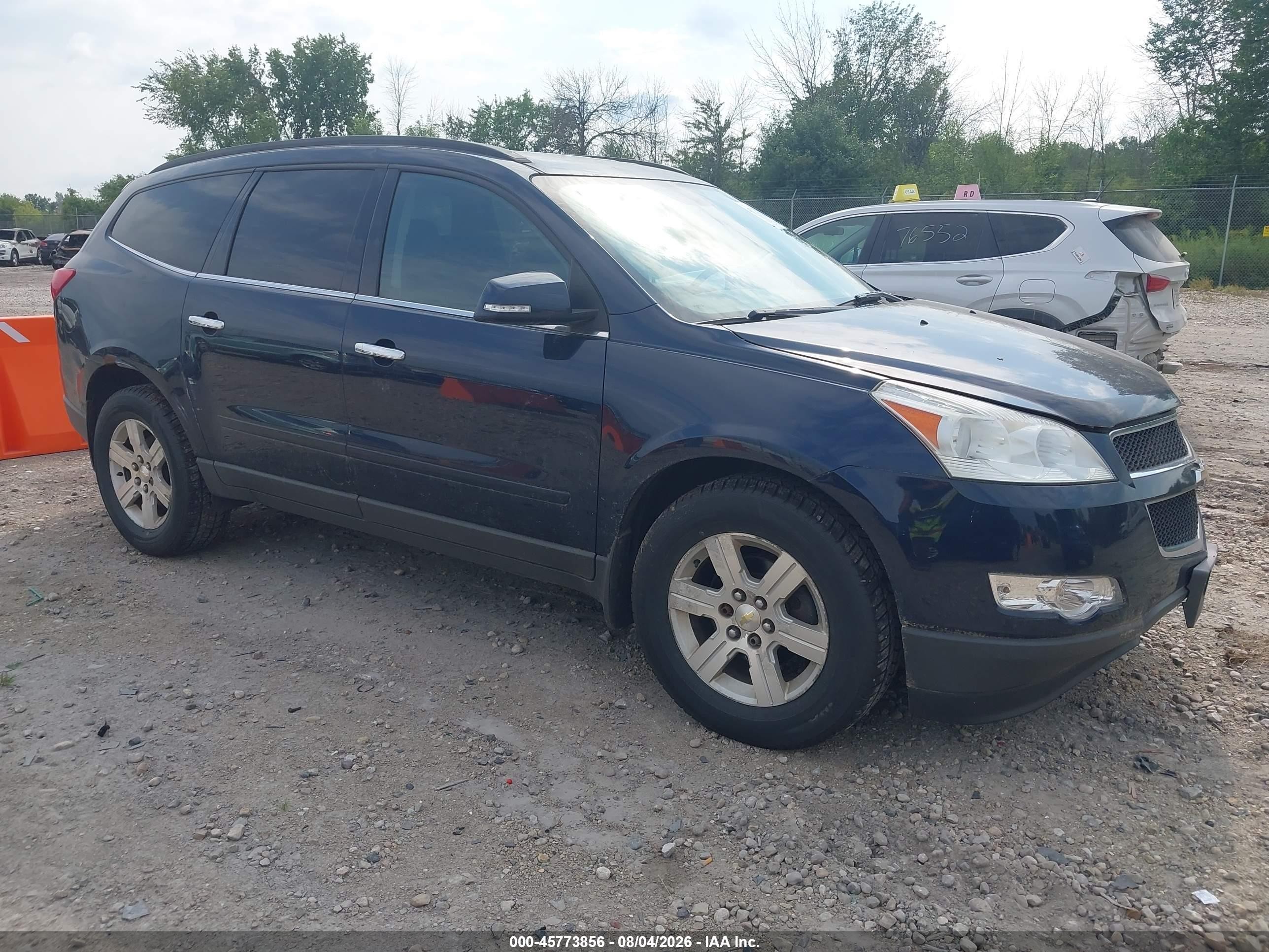 2011 Chevrolet Traverse 1lt Dark Blue vin: 1GNKVGED3BJ191593