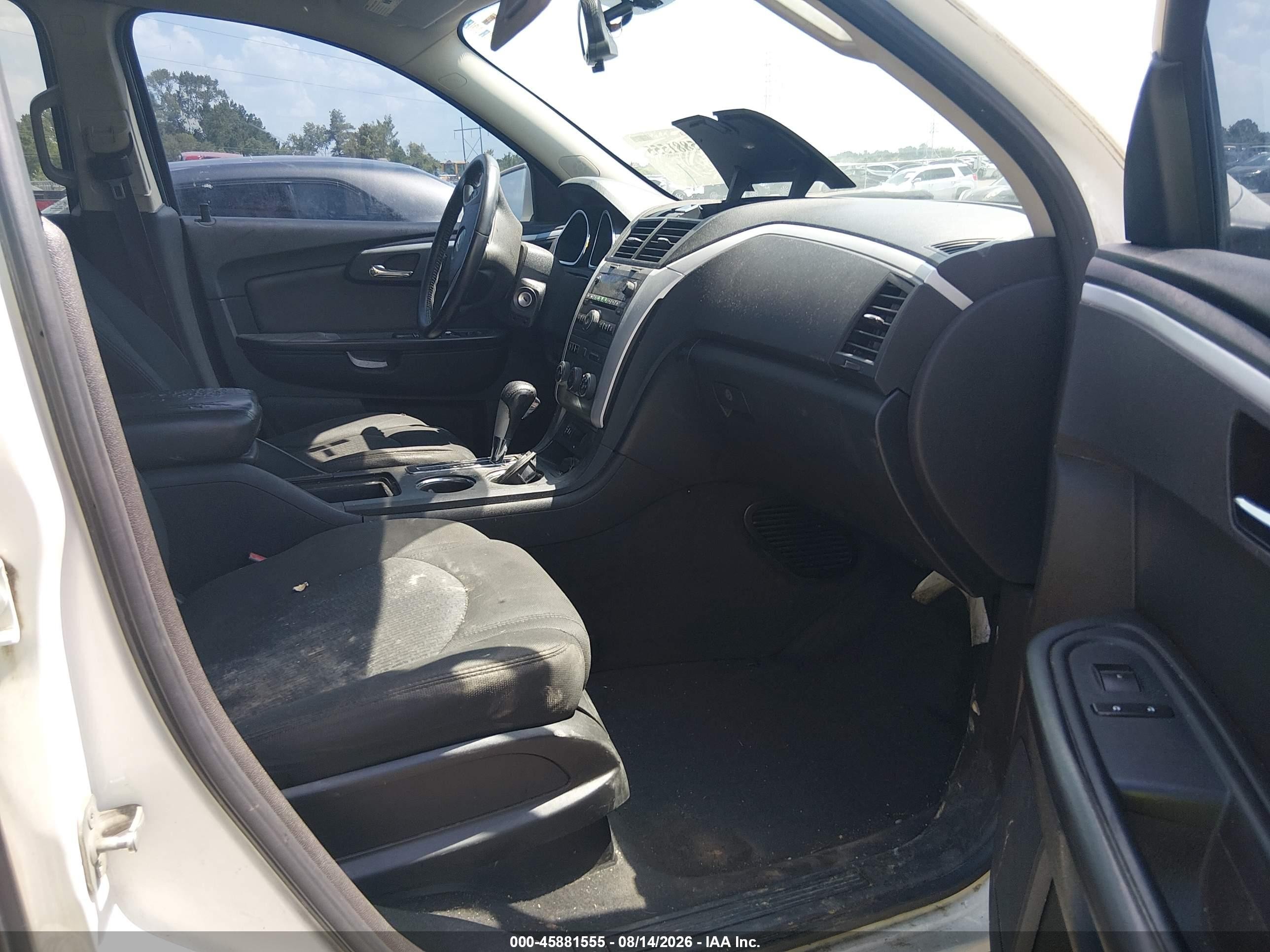 2012 Chevrolet Traverse Lt W/1lt White vin: 1GNKVGED3CJ247940