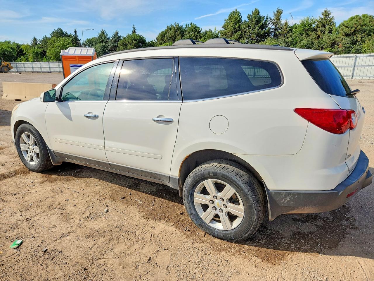 2011 Chevrolet Traverse Lt White vin: 1GNKVGED4BJ126798