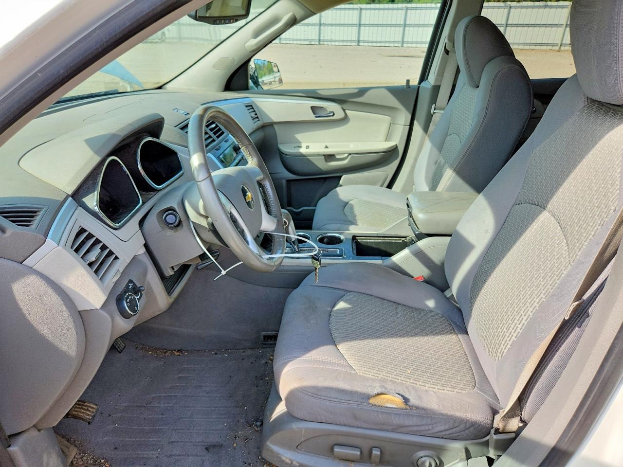 2011 Chevrolet Traverse Lt White vin: 1GNKVGED4BJ126798