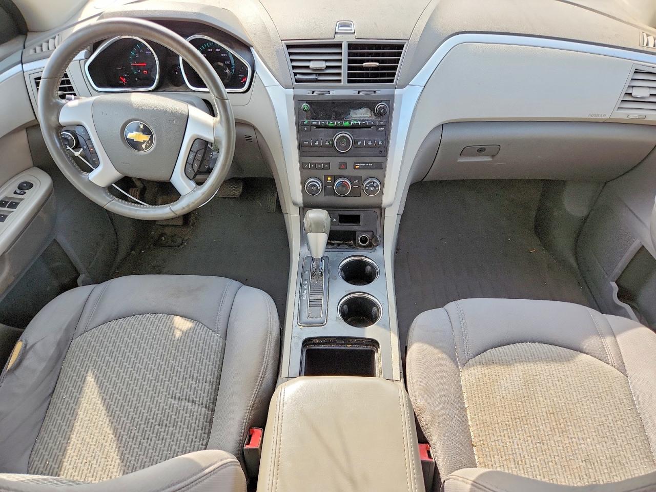 2011 Chevrolet Traverse Lt White vin: 1GNKVGED4BJ126798