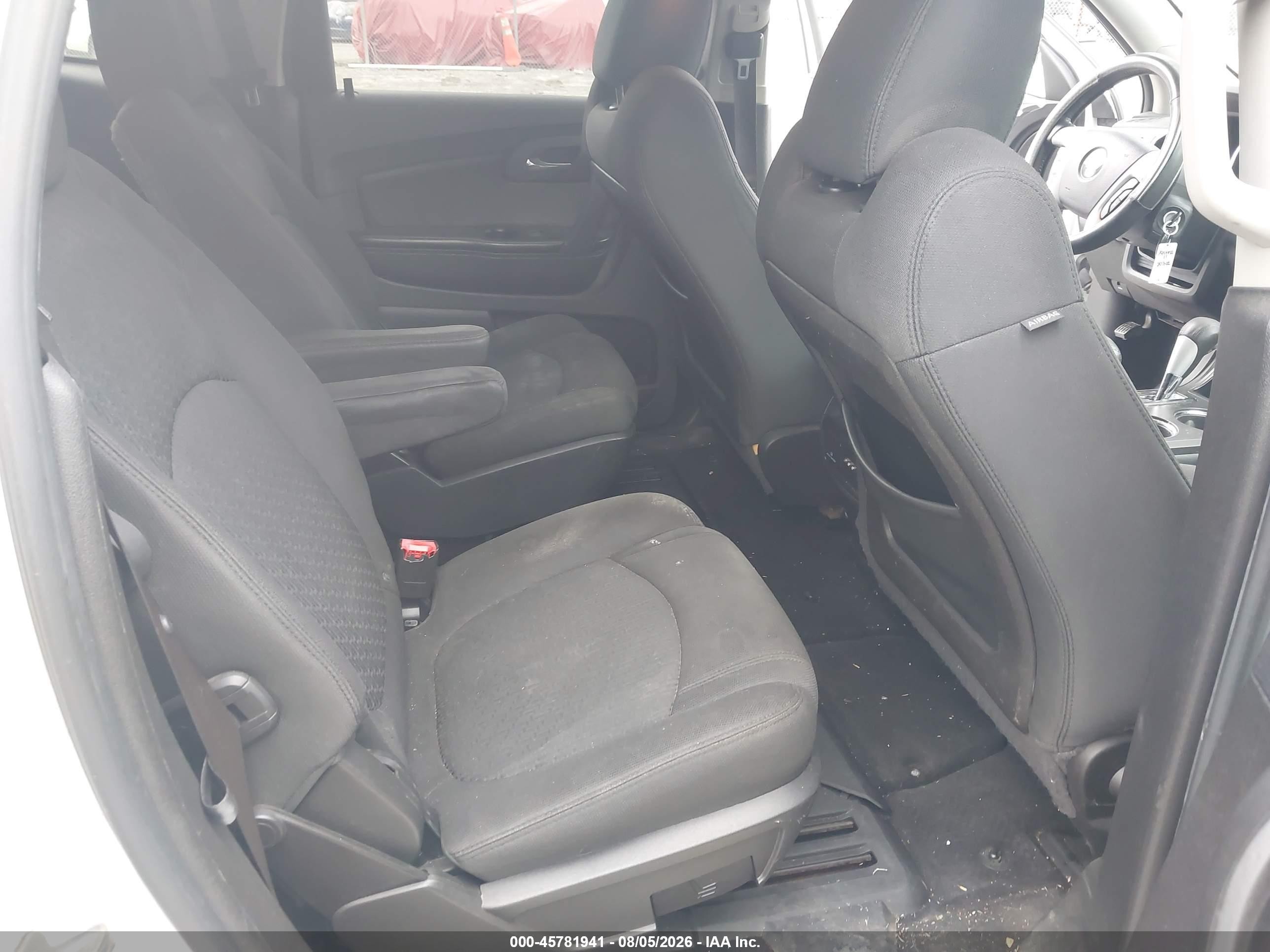 2011 Chevrolet Traverse 1lt White vin: 1GNKVGED4BJ176021