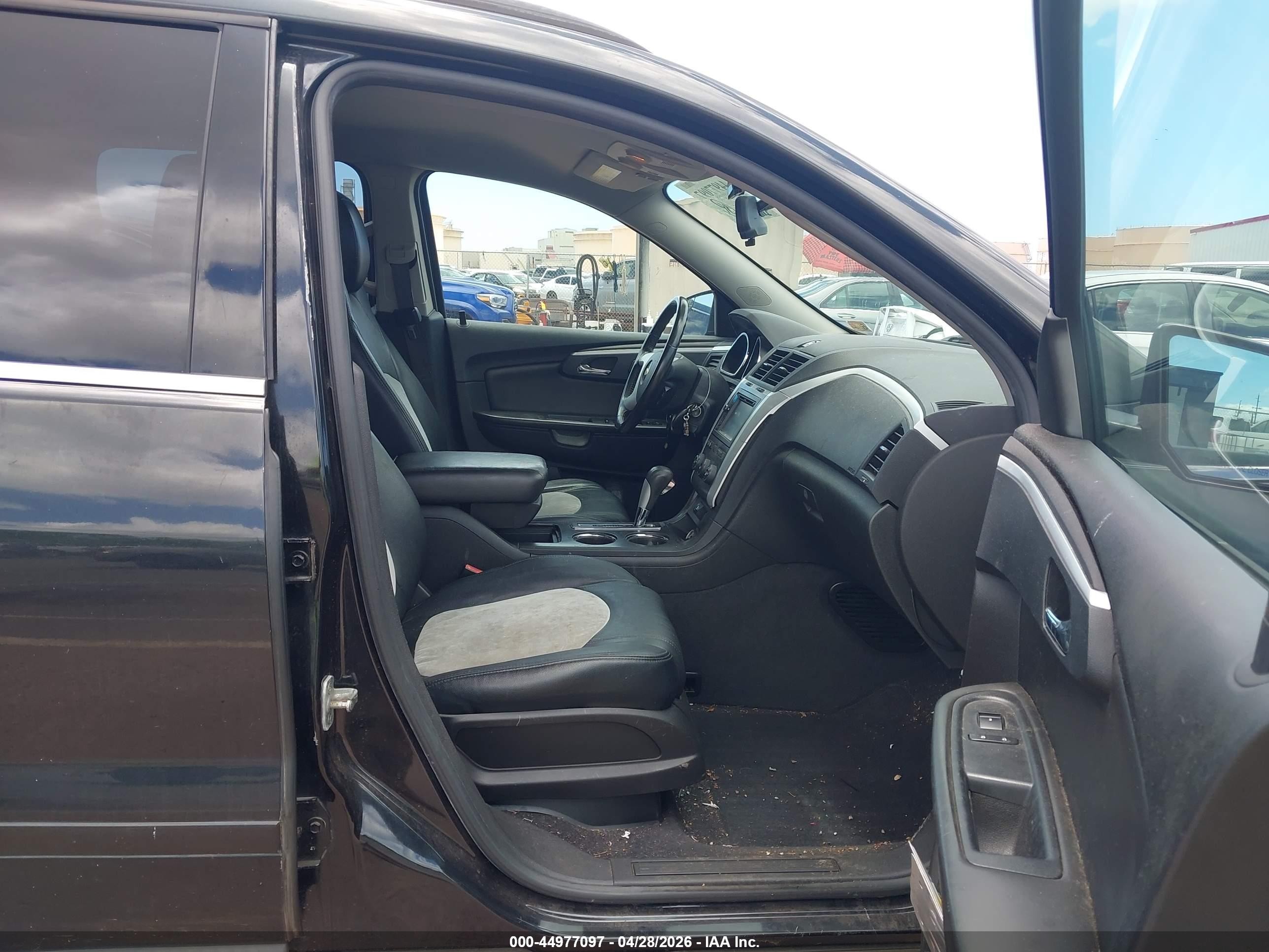 2011 Chevrolet Traverse 1lt Black vin: 1GNKVGED4BJ251235