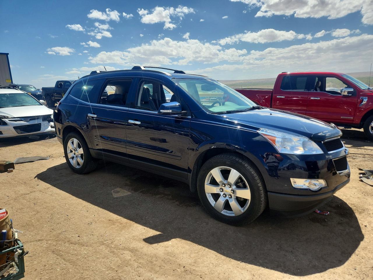 2012 Chevrolet Traverse Lt Blue vin: 1GNKVGED4CJ228944
