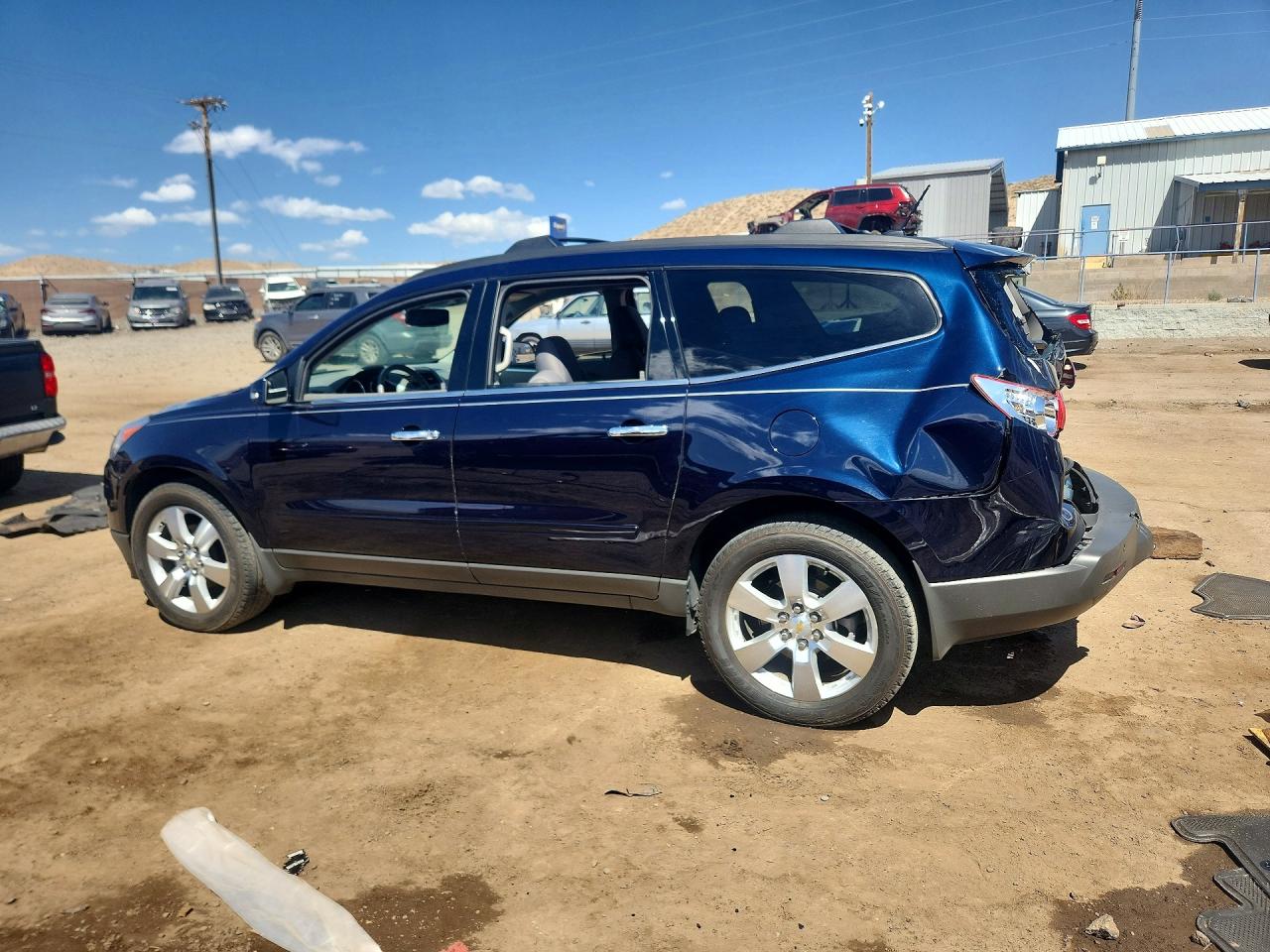 2012 Chevrolet Traverse Lt Blue vin: 1GNKVGED4CJ228944