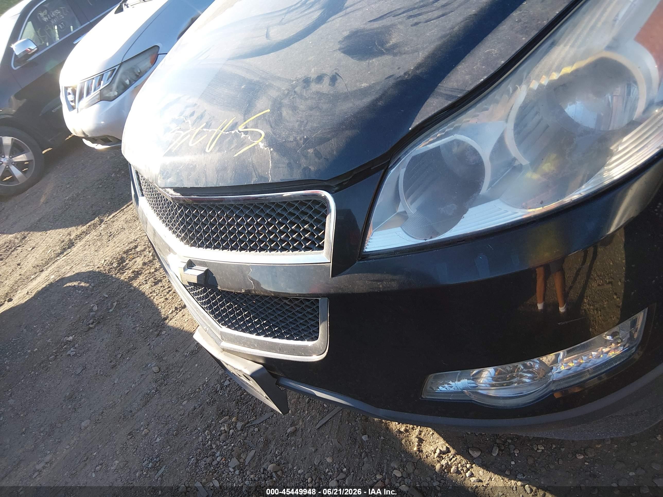 2011 Chevrolet Traverse 1lt Black vin: 1GNKVGED5BJ213903