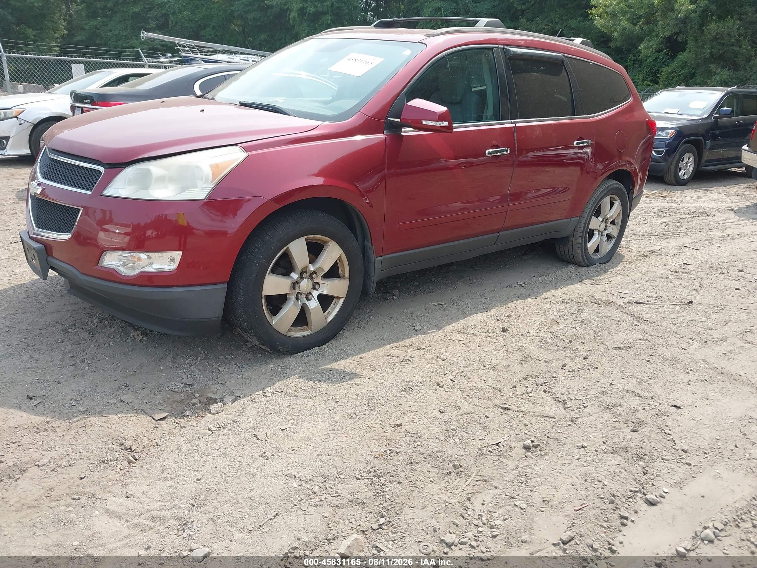 2011 Chevrolet Traverse 1lt Black vin: 1GNKVGED5BJ227607