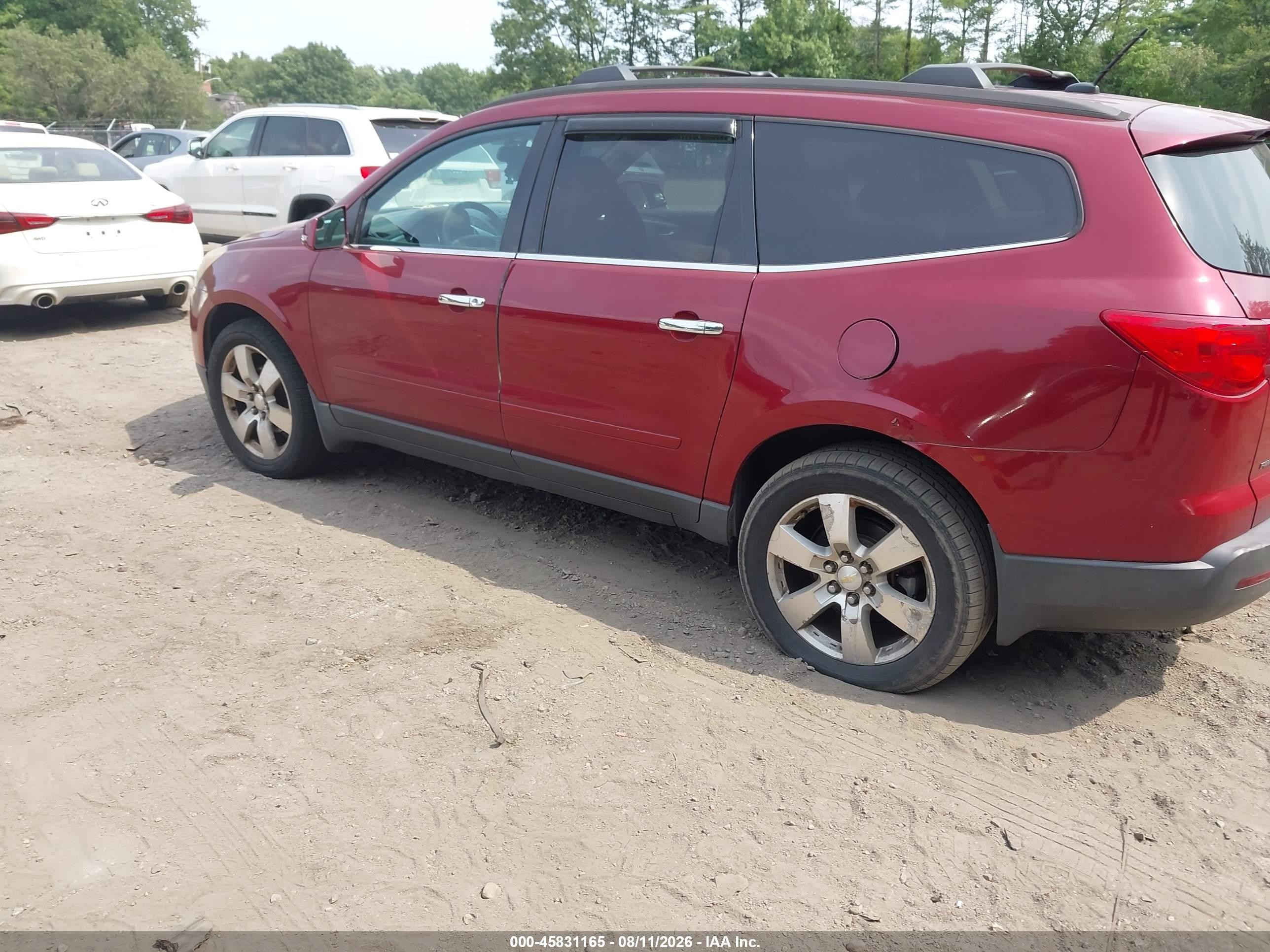 2011 Chevrolet Traverse 1lt Black vin: 1GNKVGED5BJ227607