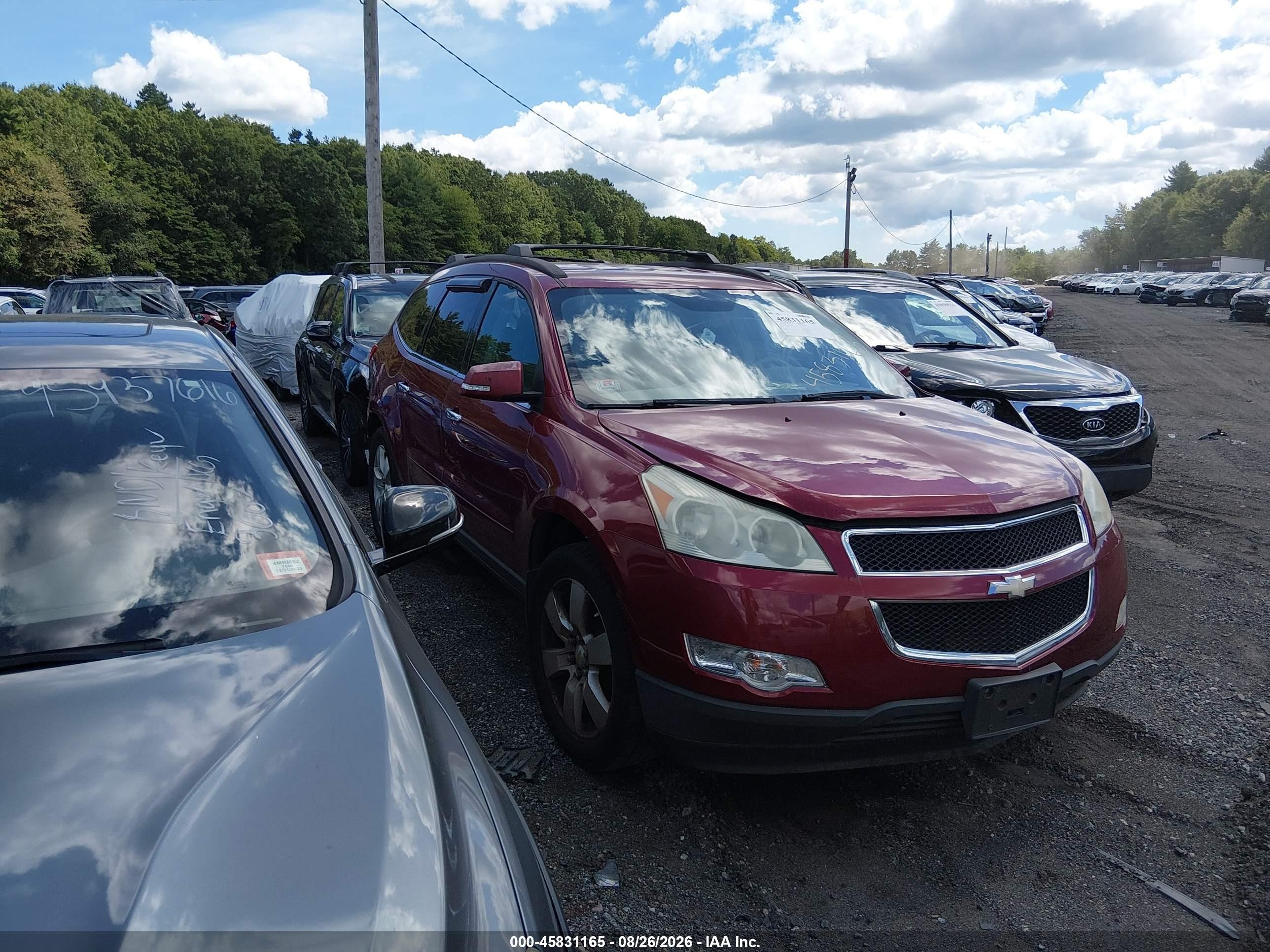 2011 Chevrolet Traverse 1lt Black vin: 1GNKVGED5BJ227607
