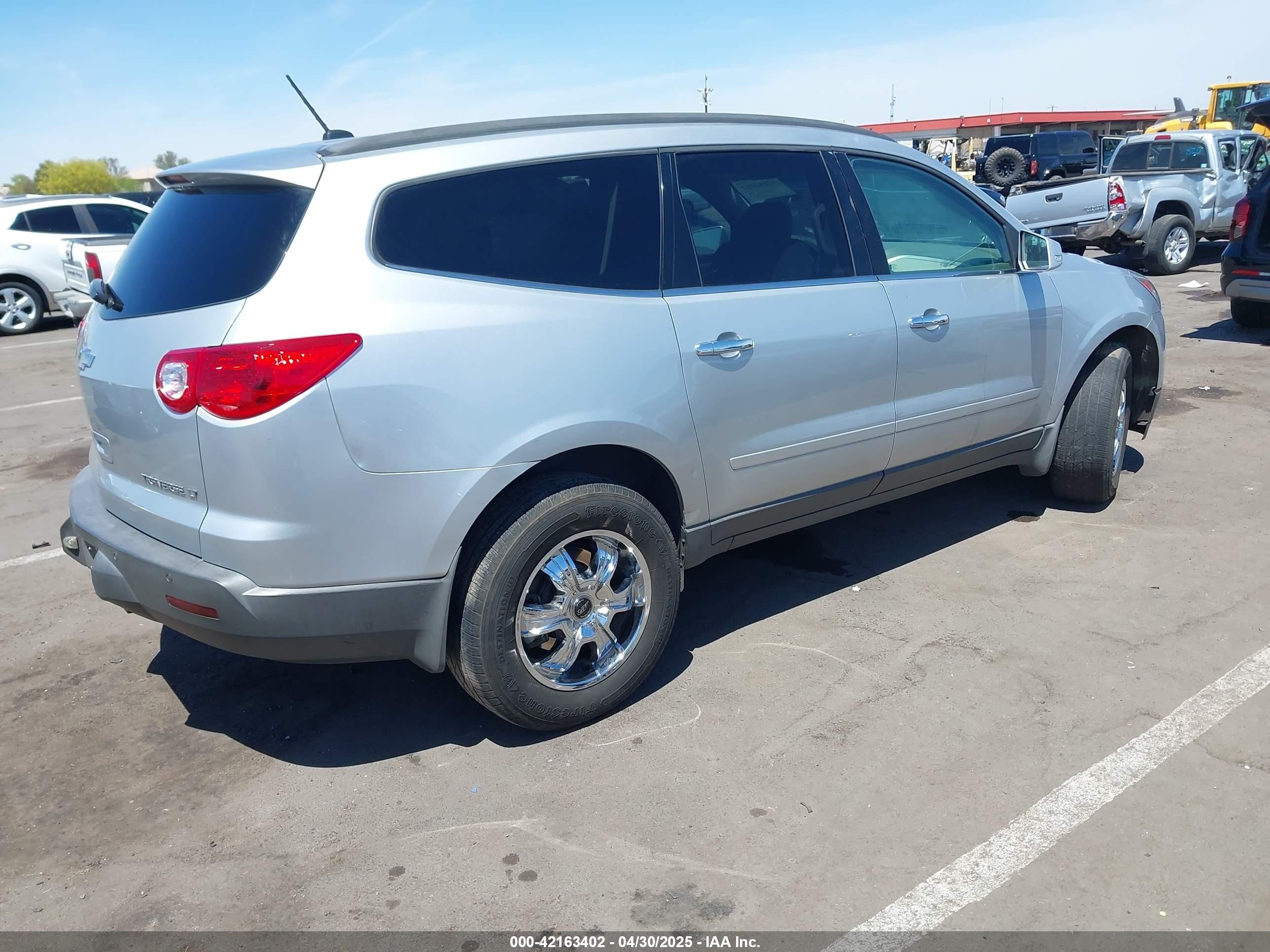 2012 Chevrolet Traverse 1lt Gray vin: 1GNKVGED5CJ120736
