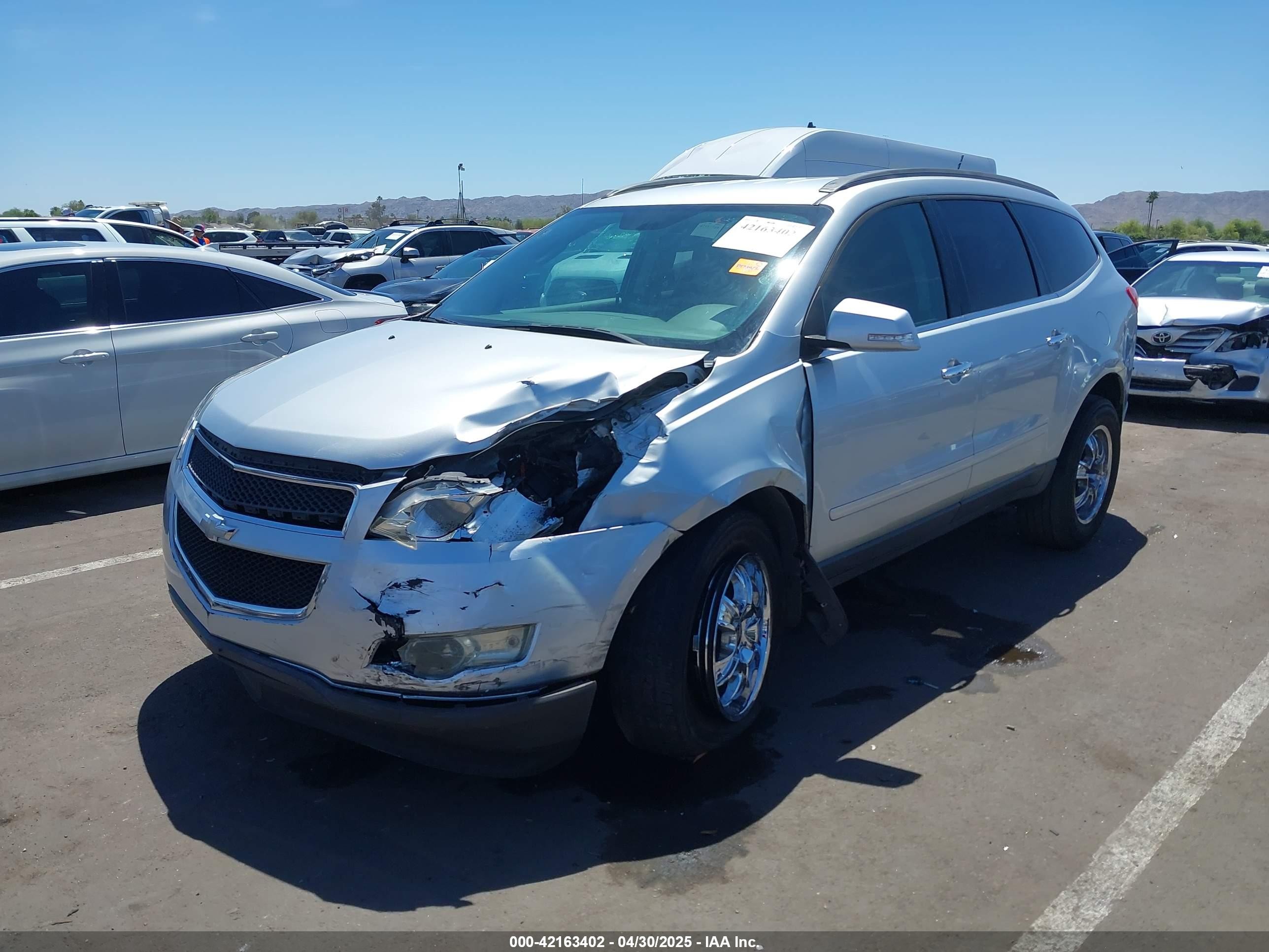 2012 Chevrolet Traverse 1lt Gray vin: 1GNKVGED5CJ120736
