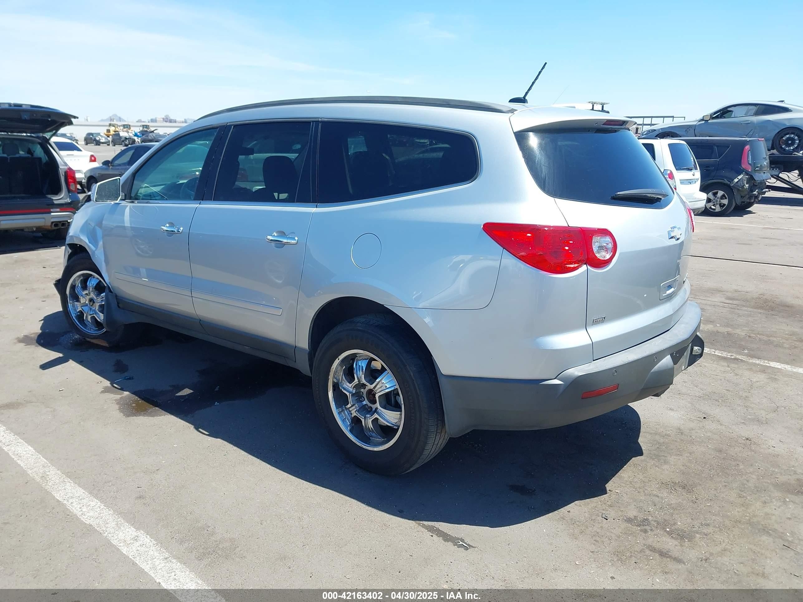 2012 Chevrolet Traverse 1lt Gray vin: 1GNKVGED5CJ120736