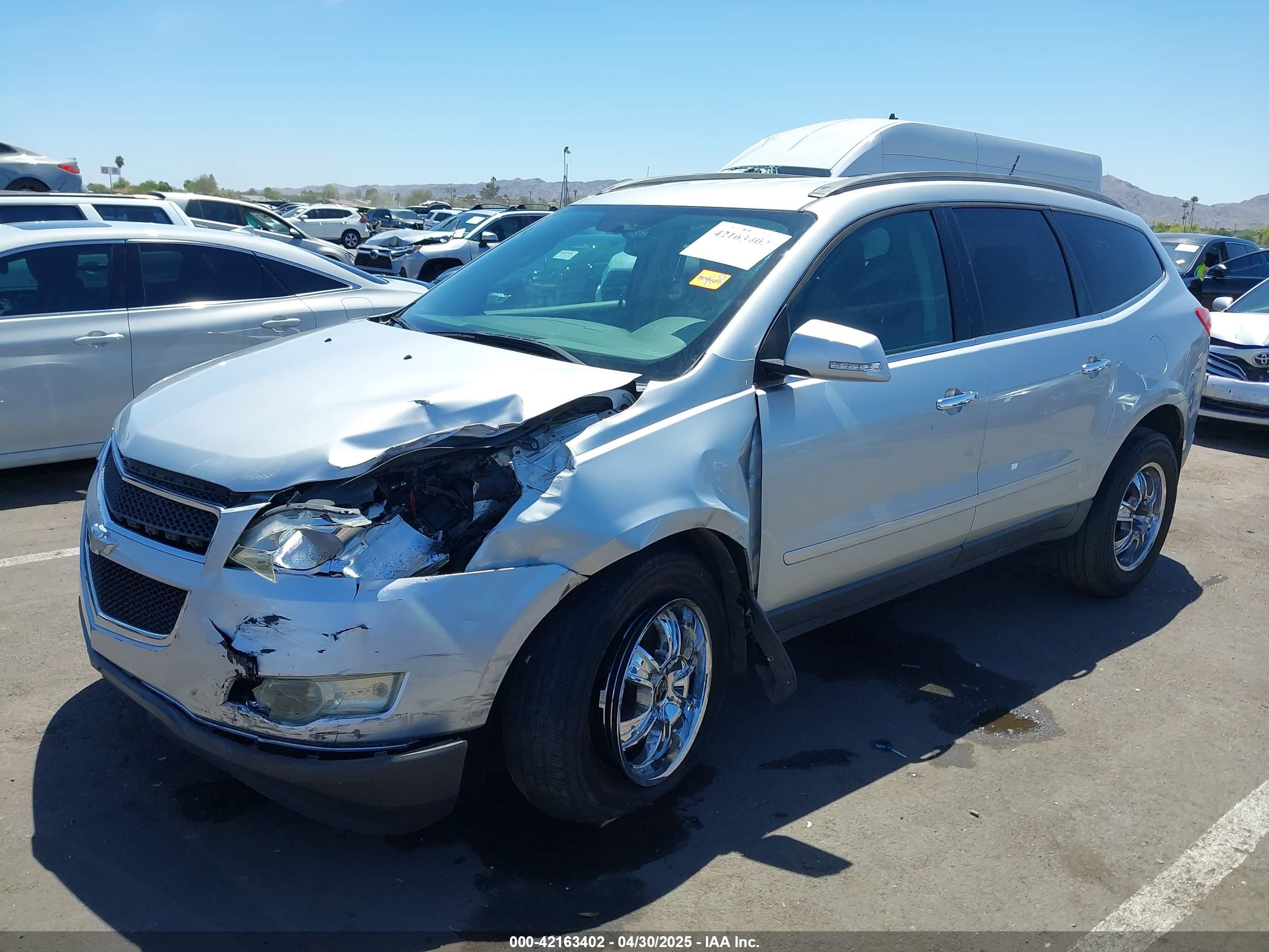 2012 Chevrolet Traverse 1lt Gray vin: 1GNKVGED5CJ120736
