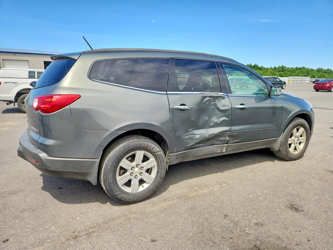 2011 Chevrolet Traverse Lt Серый vin: 1GNKVGED6BJ147376